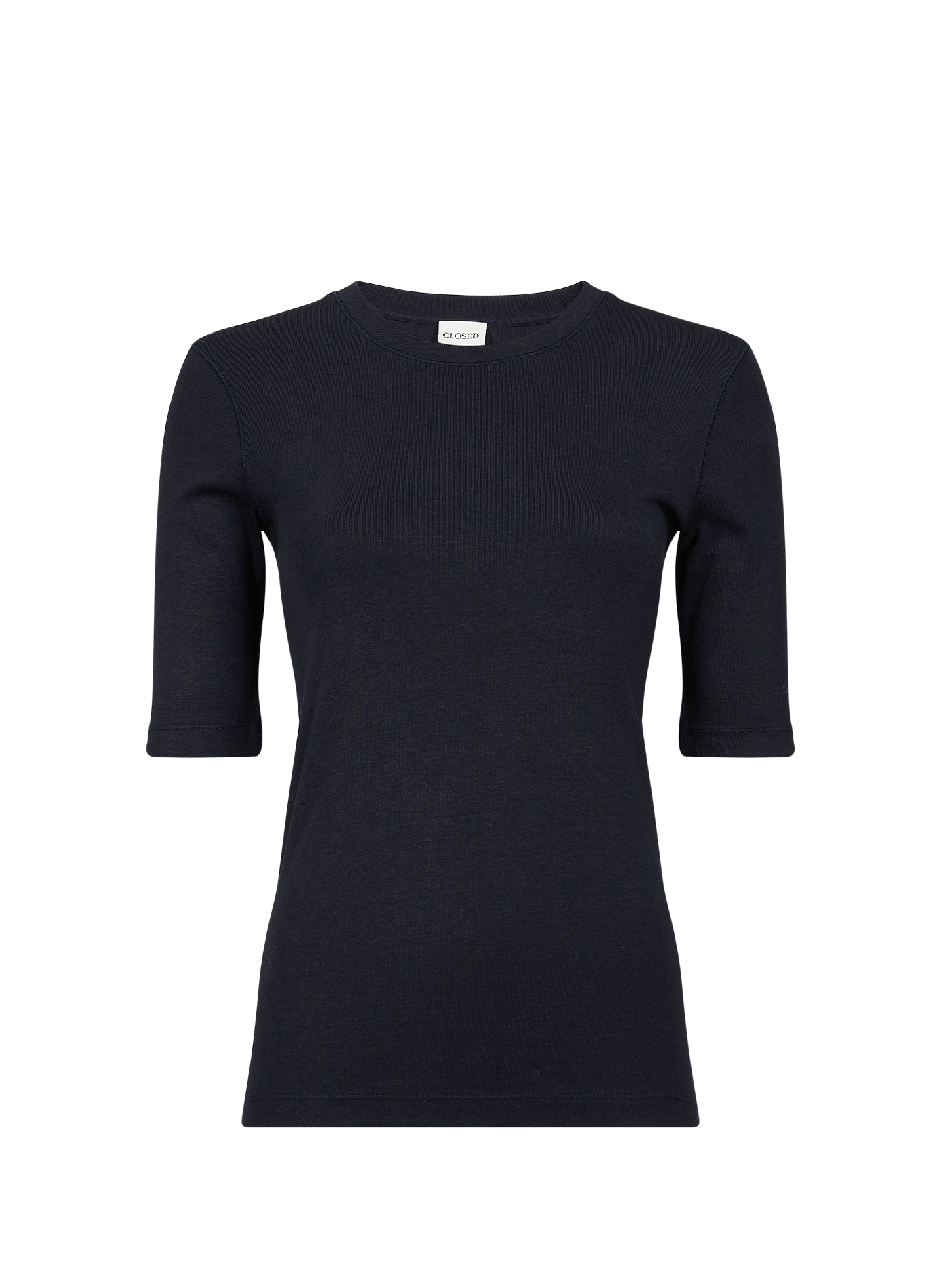 T-shirt en coton mélangé CLOSED Bleu