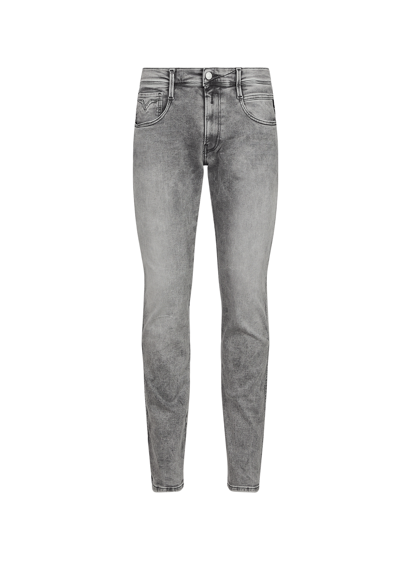 Anbass slim fit jeans in blended cotton REPLAY Grey
