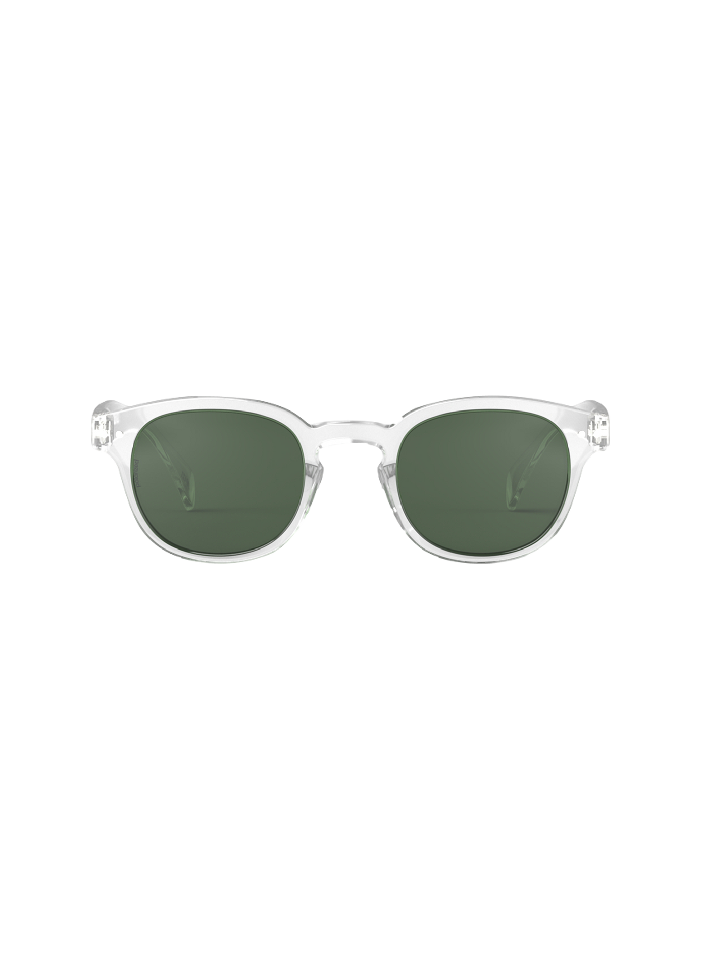 Transparent and round sunglasses IZIPIZI Transparent