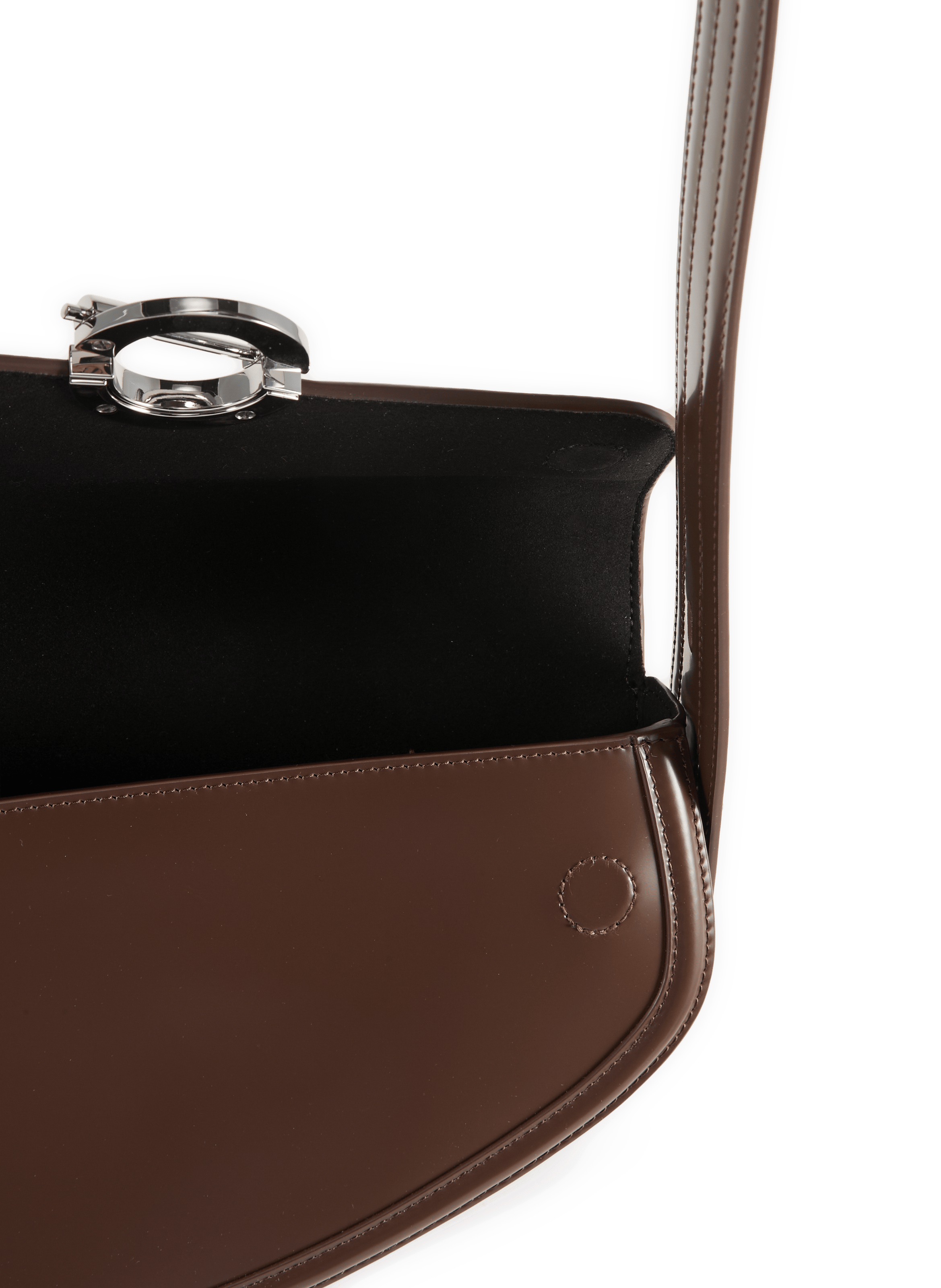 Schultertasche aus Leder SAMSOE SAMSOE Braun