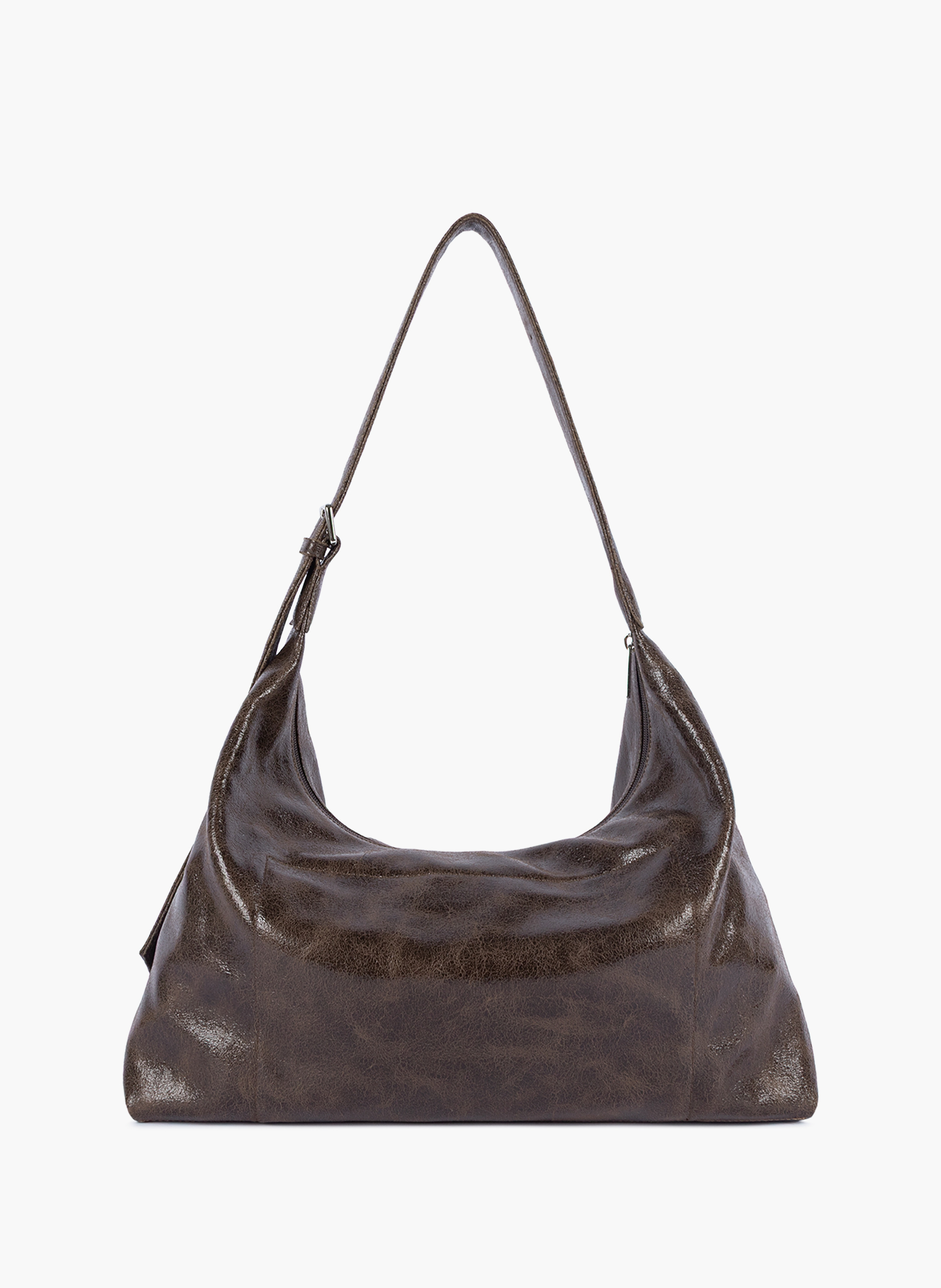 Grand sac hobo - rétro kba | Marron LANCASTER Femme