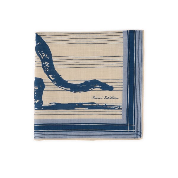 Foulard imprimé en laine Foulard imprimé en laine