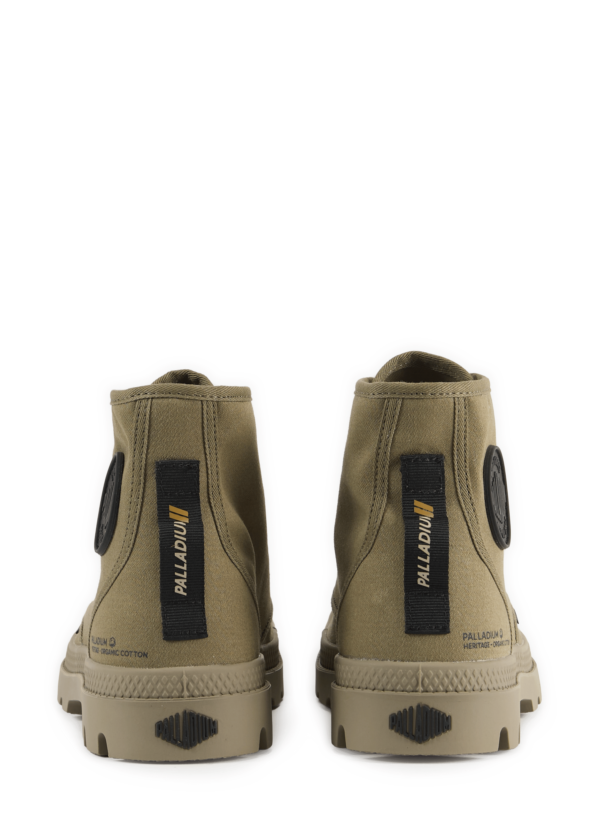 Cotton ankle boots PALLADIUM Khaki