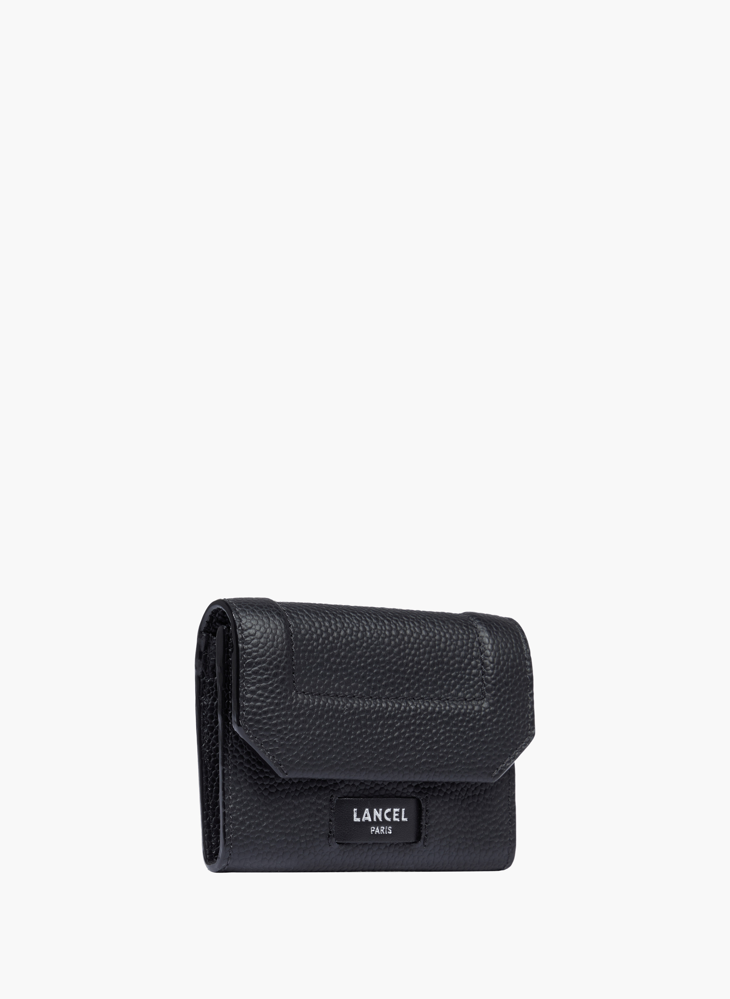 Kleine portemonnee met klep Ninon van Lancel in leer LANCEL Zwart