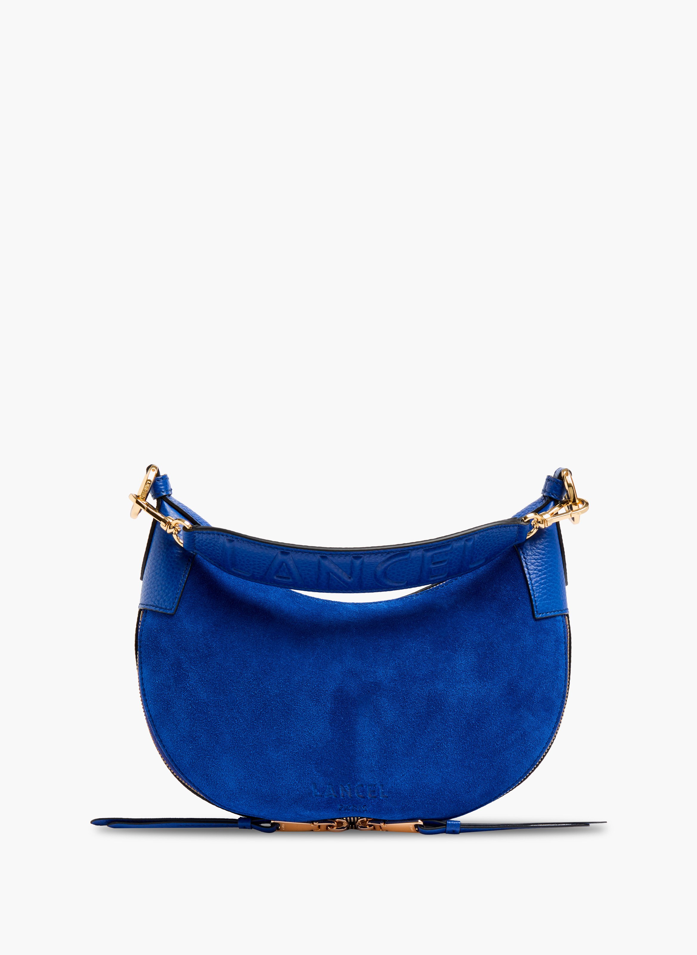 Sac à main bandoulière lancel origami s zip LANCEL Bleu