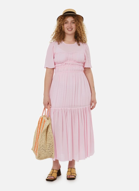 Rose sales printemps robe