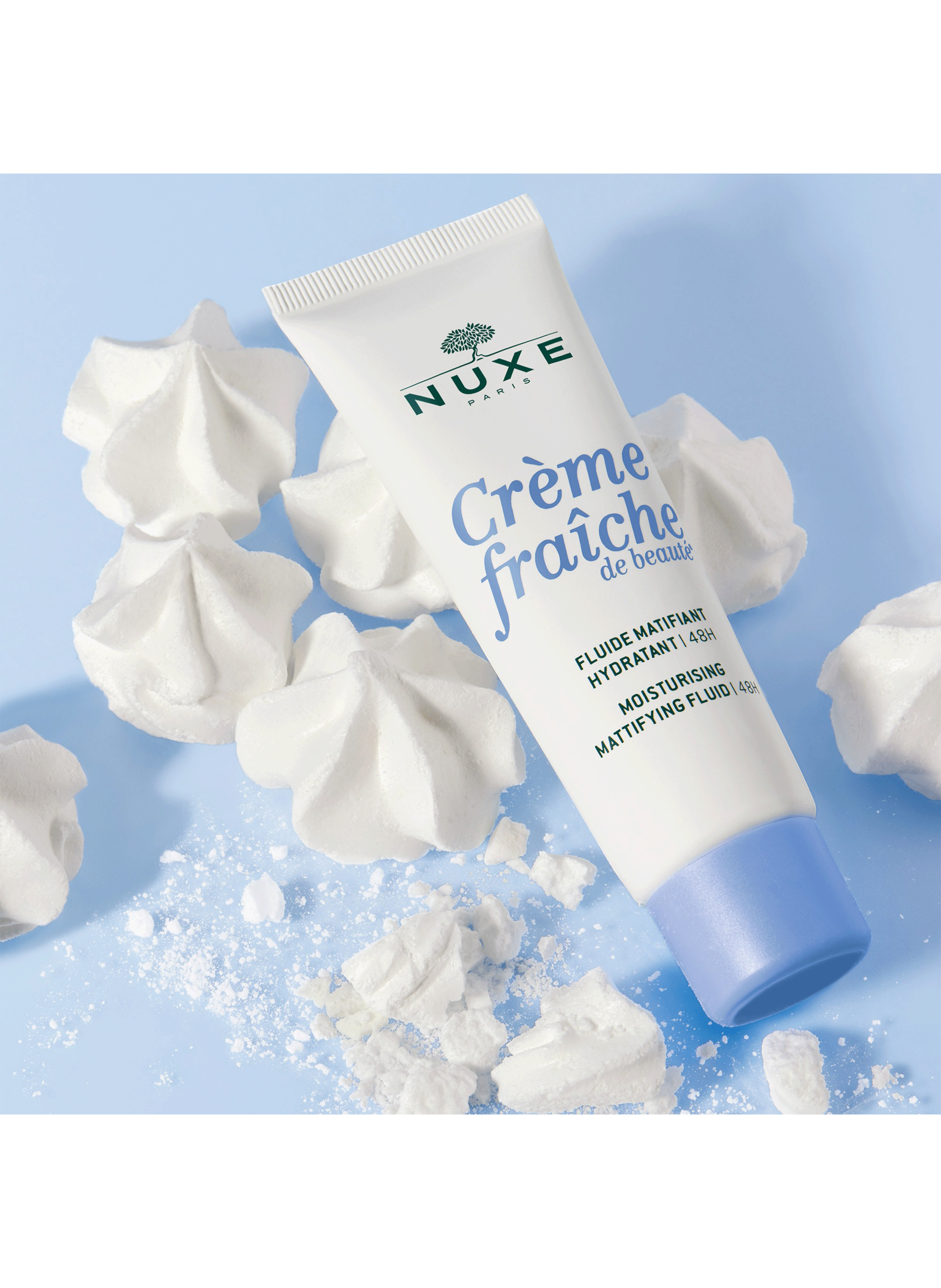 Crème Fraîche® de Beauté 48h Moisturising Mattifying Fluid No color