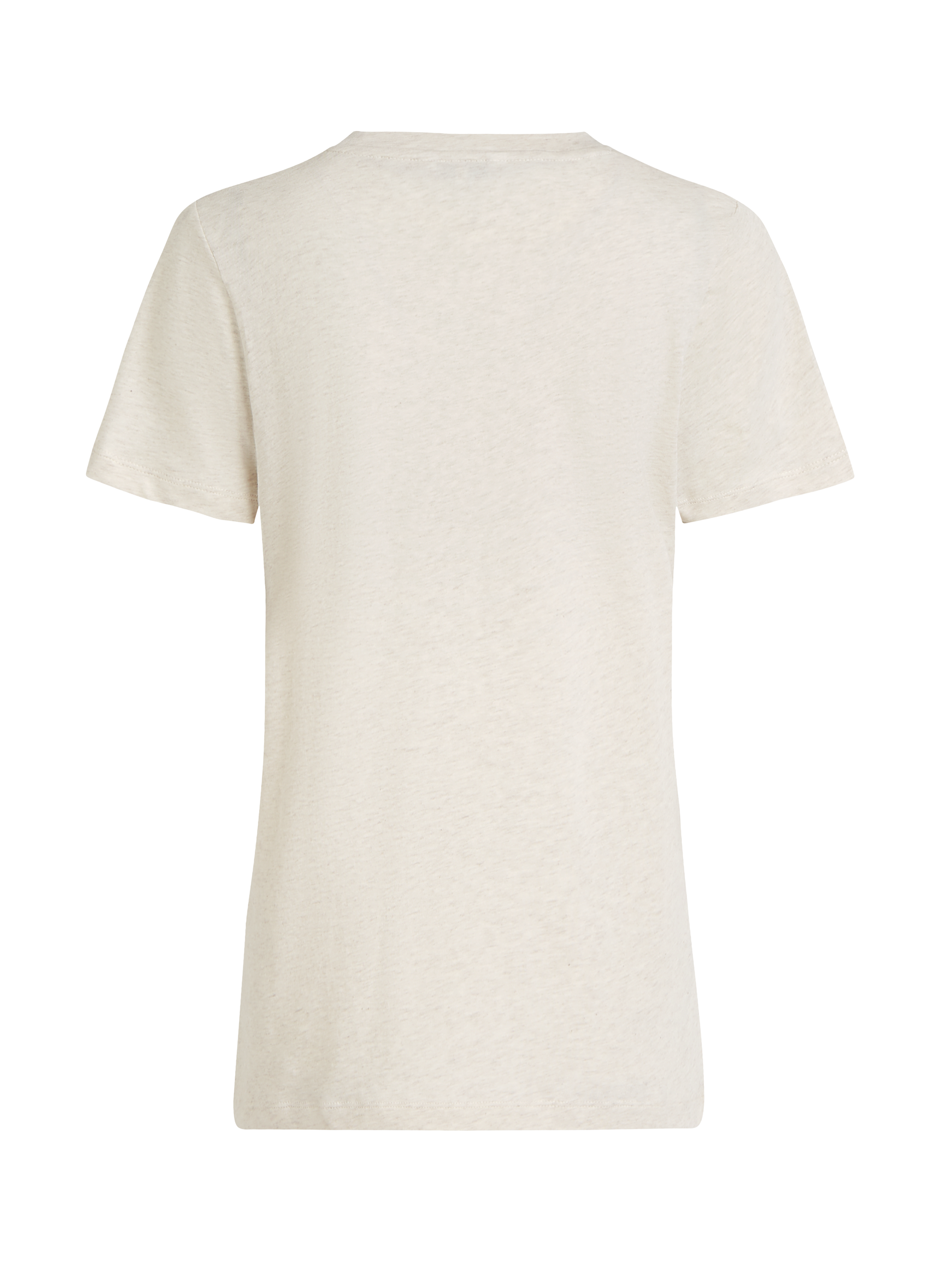 T-shirt en coton  TOMMY HILFIGER Beige