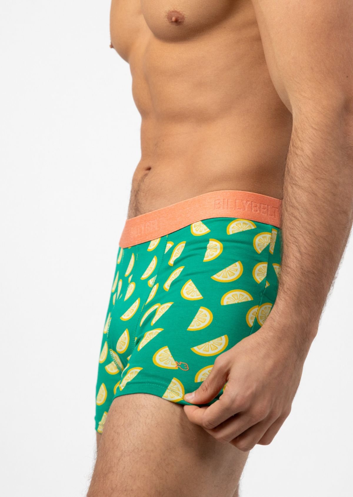 Boxer en coton biologique BILLYBELT Vert