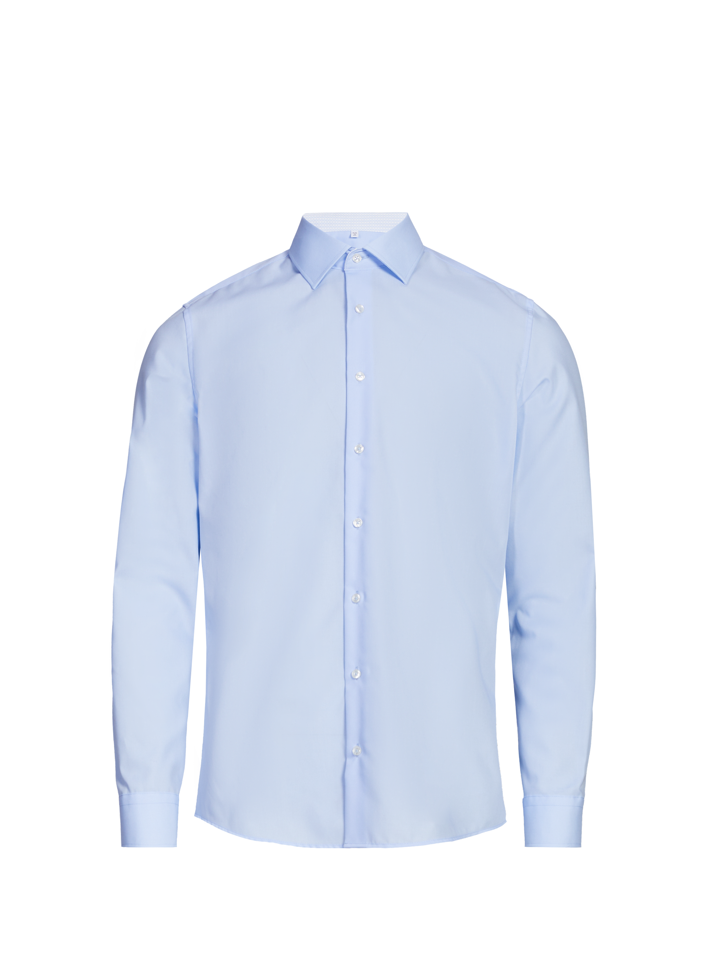 Chemise slim en coton SEIDENSTICKER Bleu