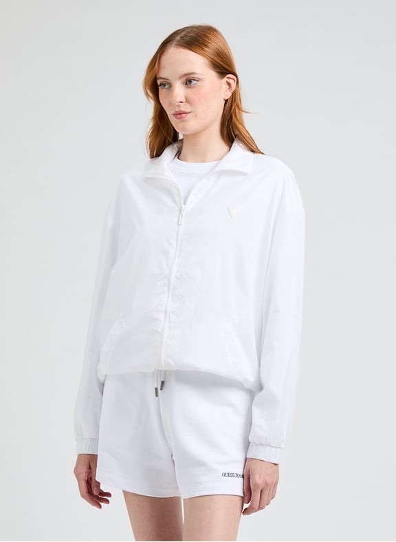 Veste coupe-vent Blanc by GUESS GUESS Veste coupe-vent Blanc