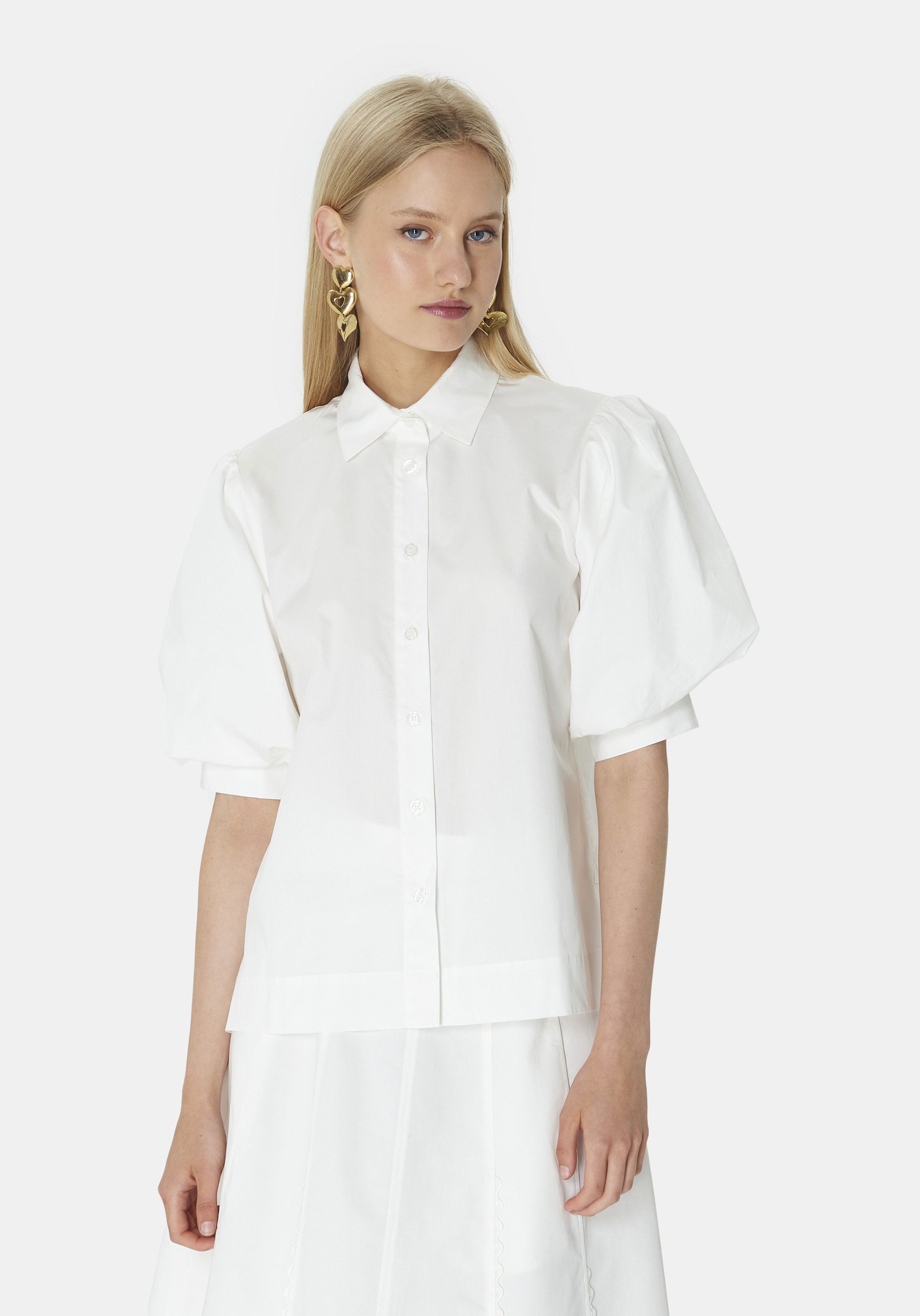 Chemise calypso TARA JARMON Blanc