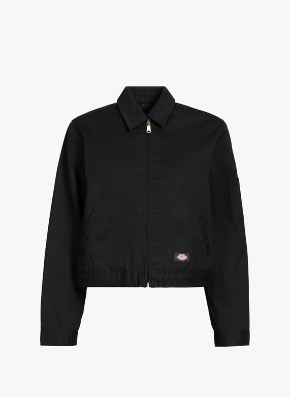 Veste droite unie | Noir by DICKIES Veste droite unie Noir