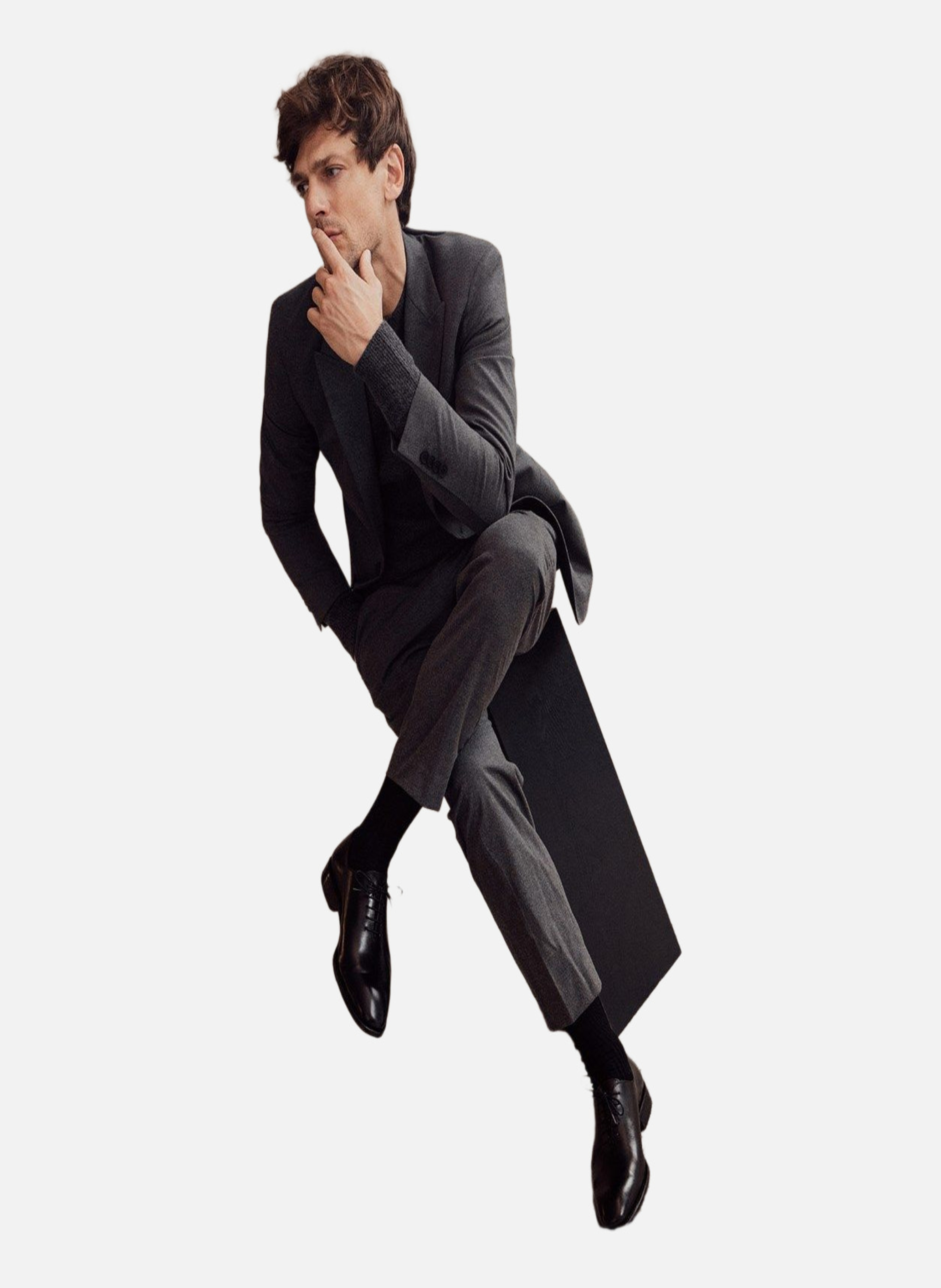 Richelieu cuir giulia FINSBURY Noir