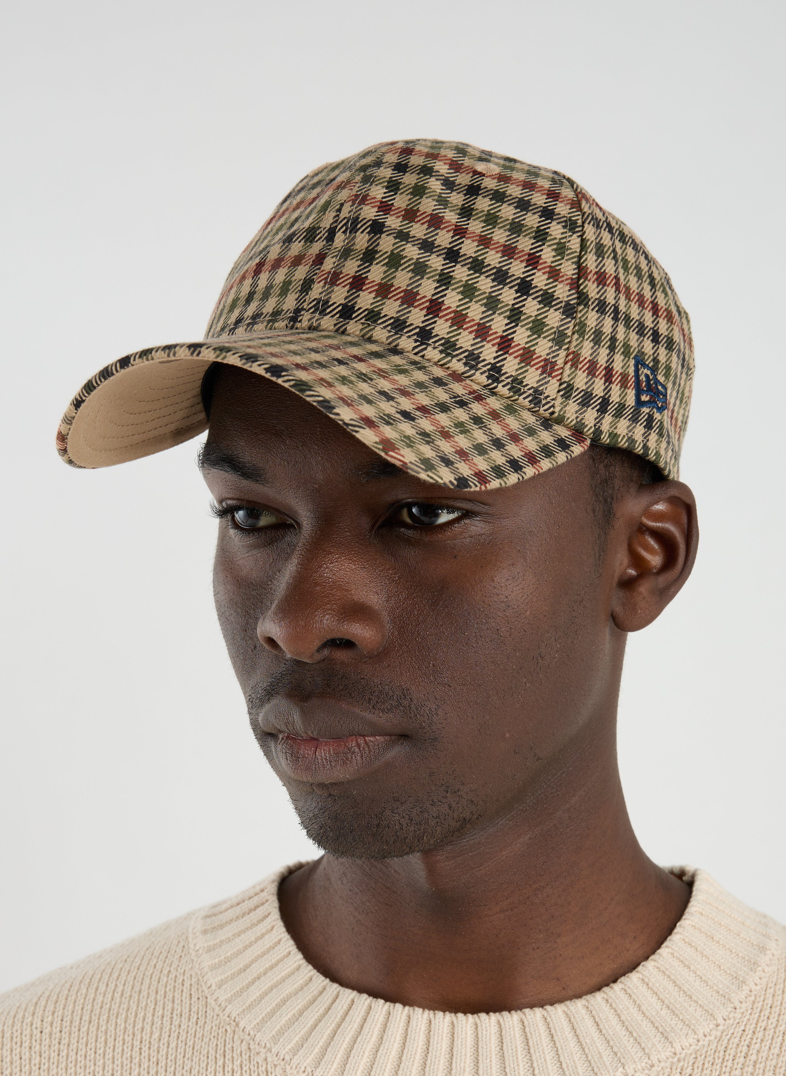 Casquette imprimé pattes-de-mouche NEW ERA Multicolore