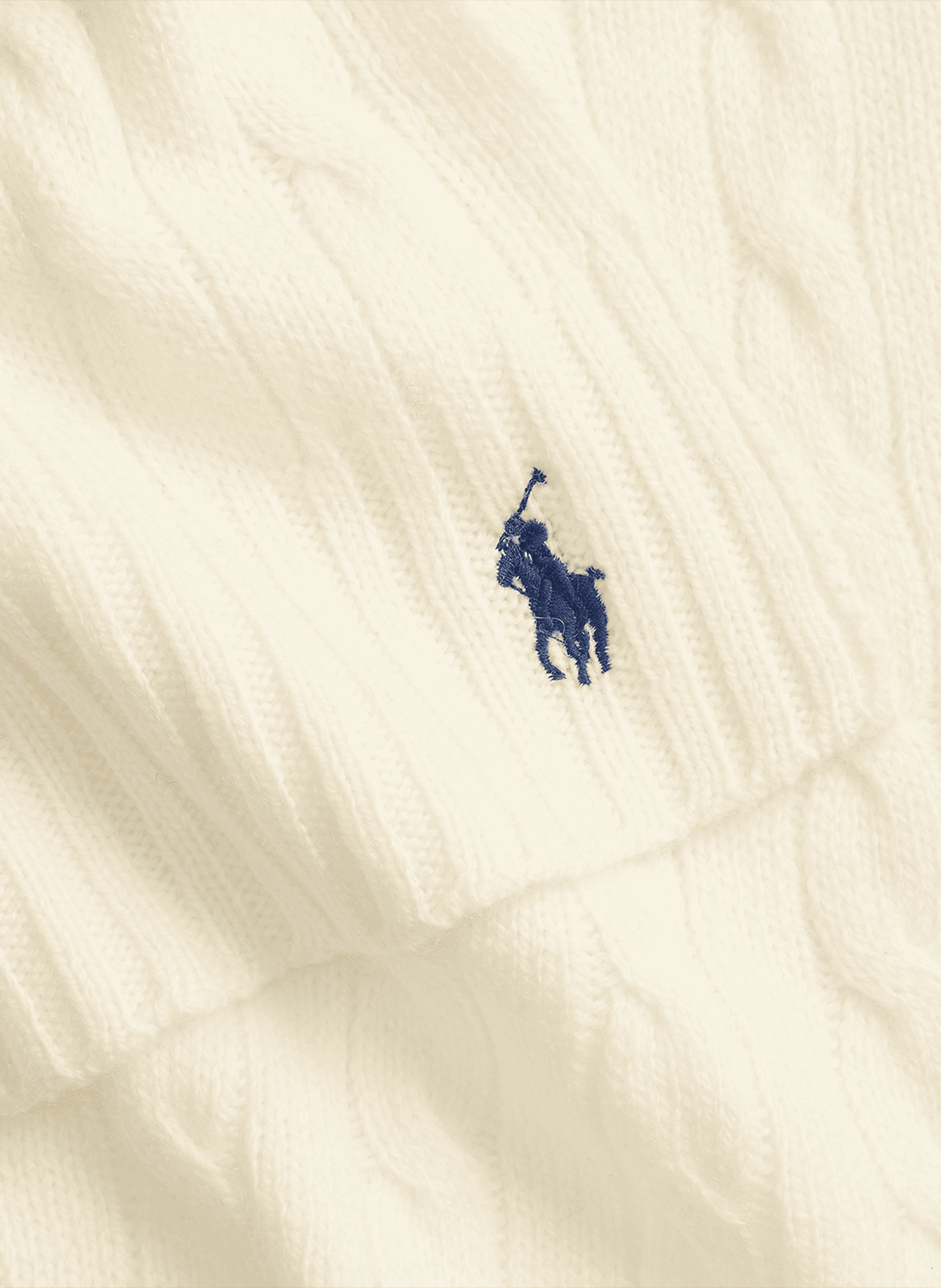 Coffret trois pièces en laine et cachemire POLO RALPH LAUREN Beige