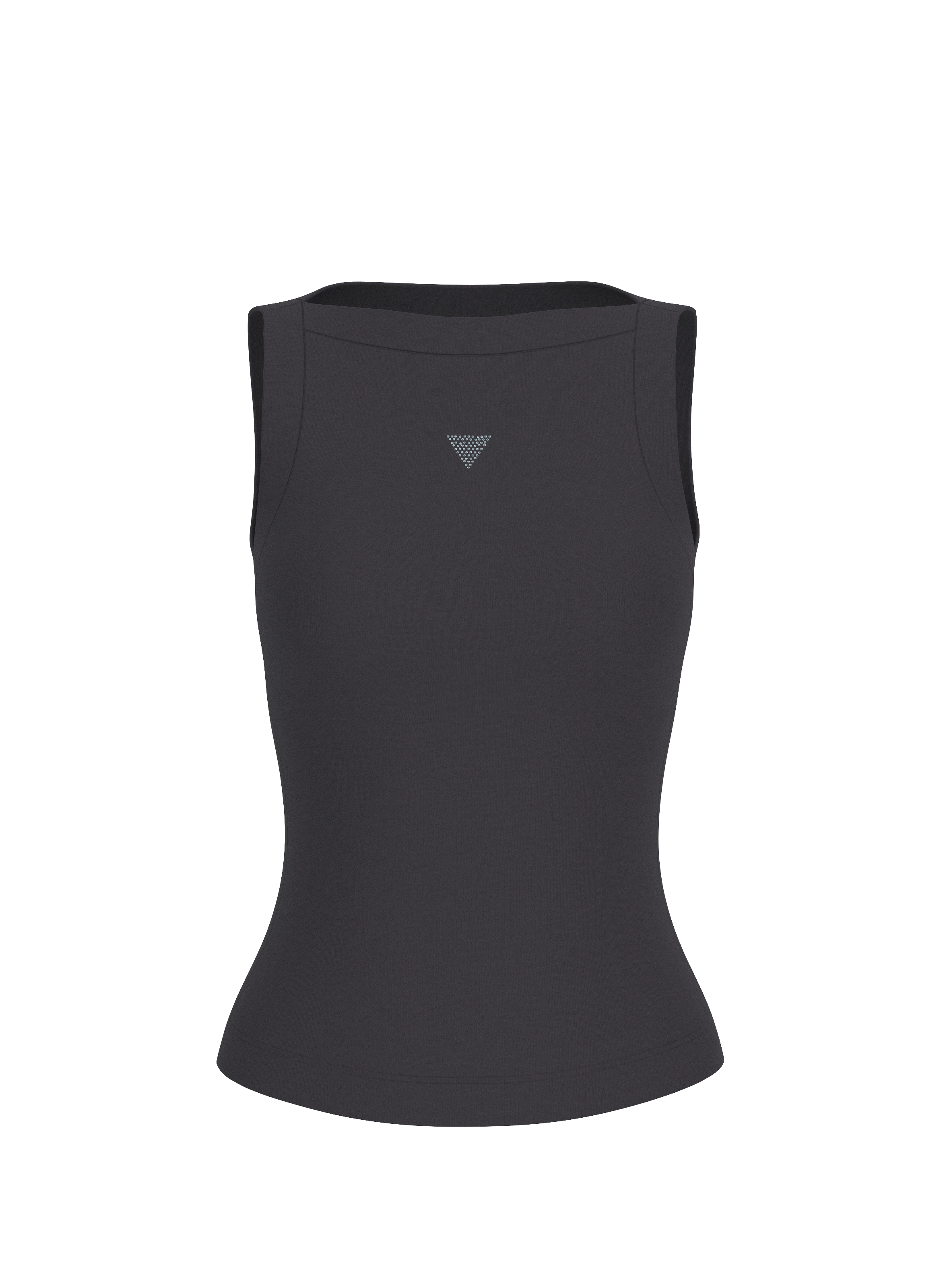 Jacket with logo  TINA Jet black a996