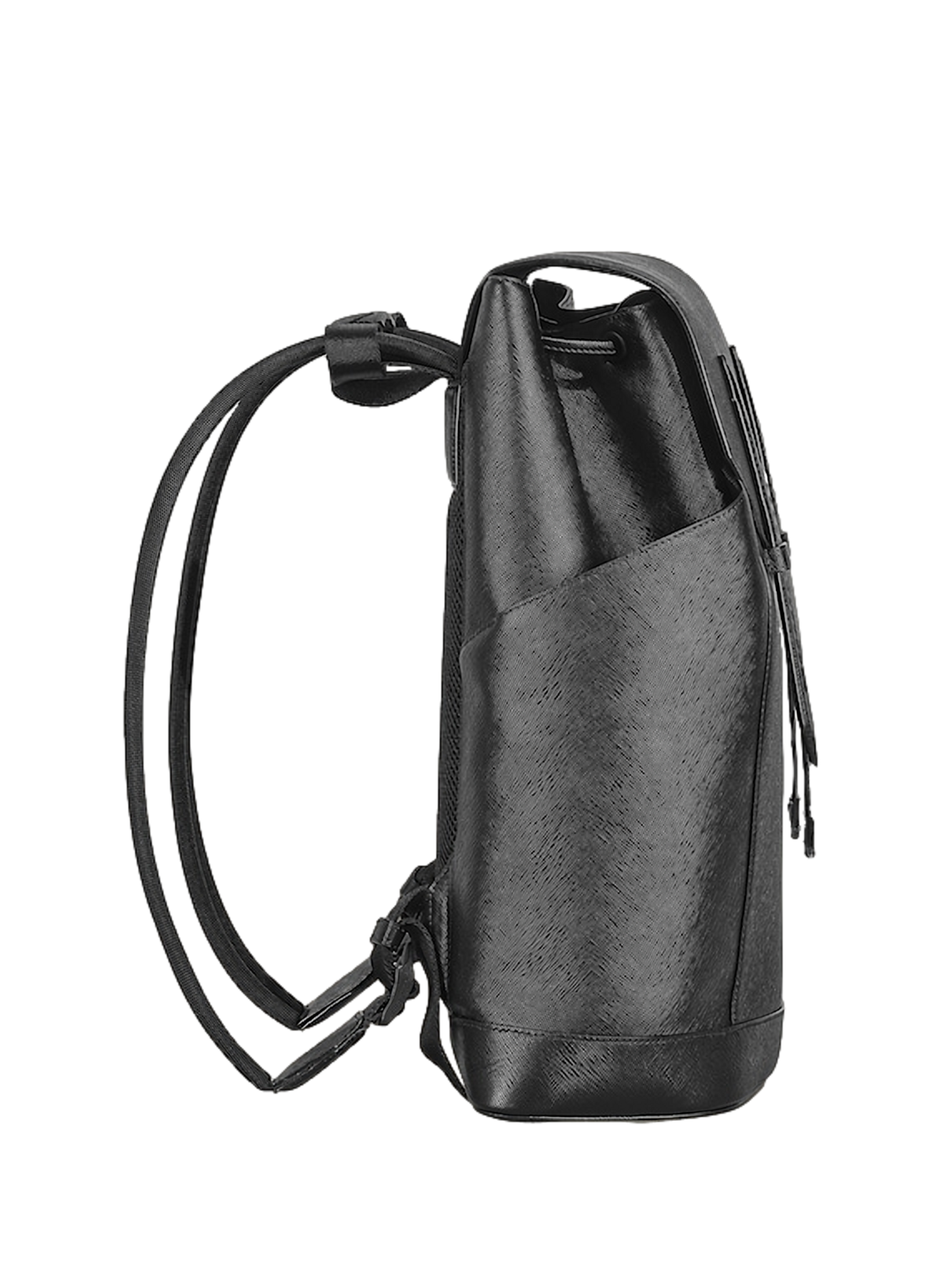 Leather business backpack MONTBLANC Black