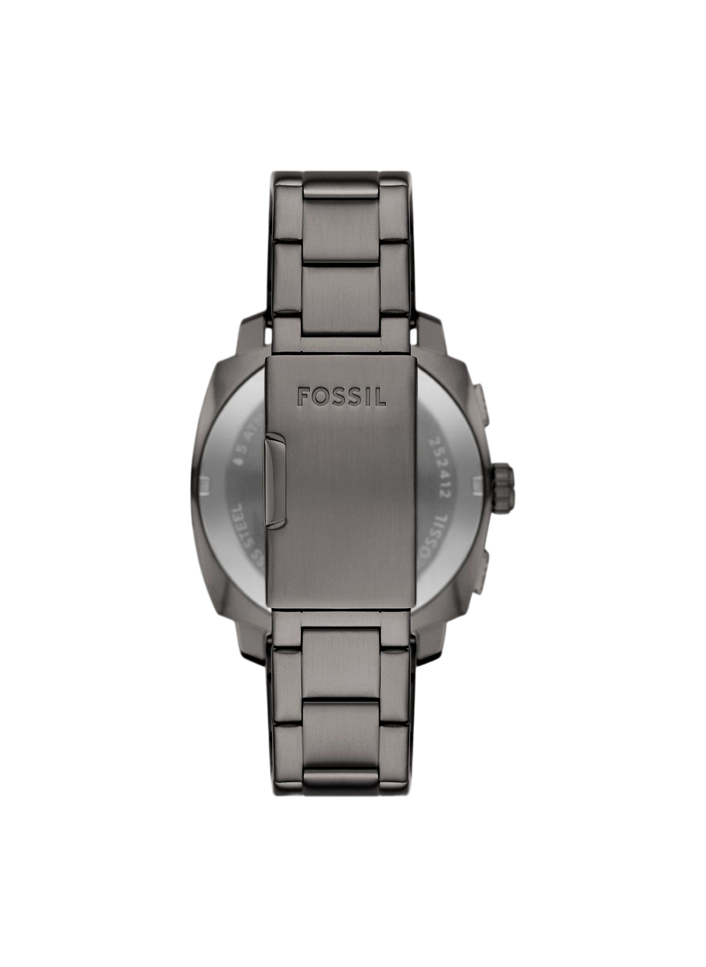 Montre Machine en acier FOSSIL Noir