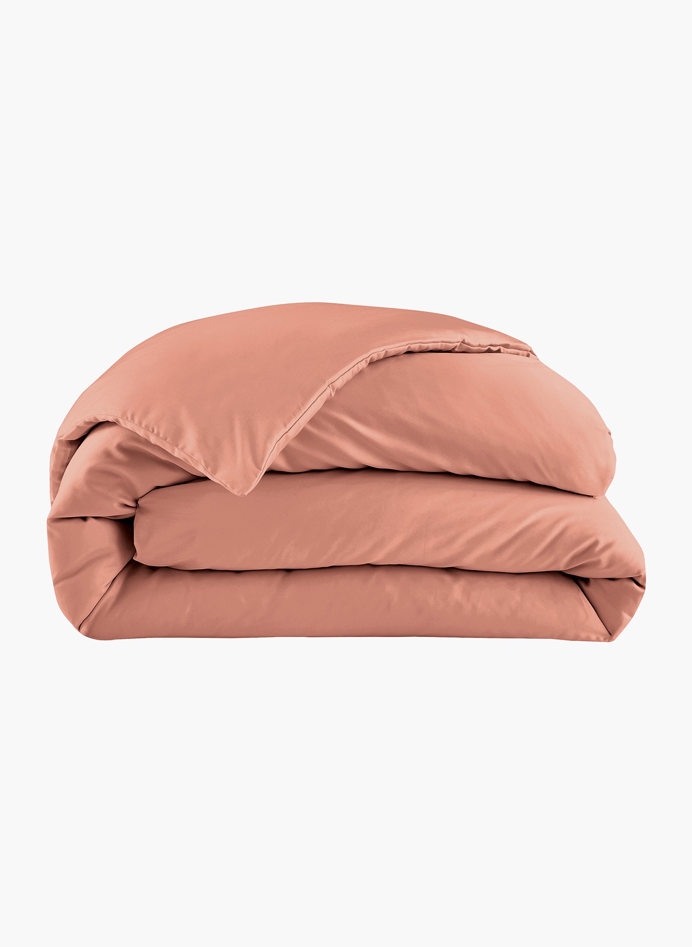 Housse de couette eclat cuivre ANNE DE SOLENE Orange