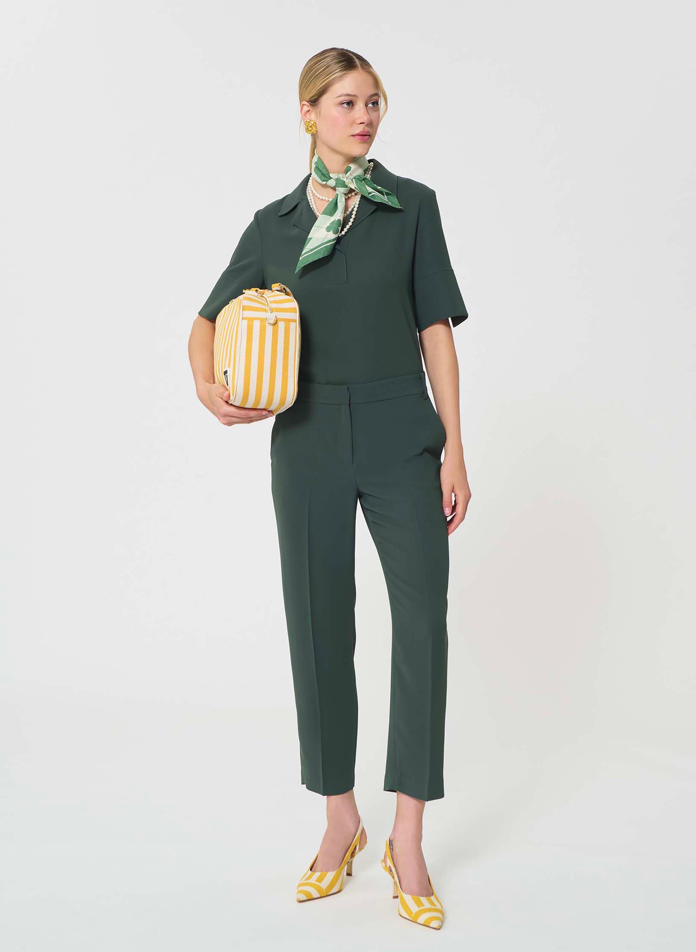 Pantalon polo TARA JARMON Vert