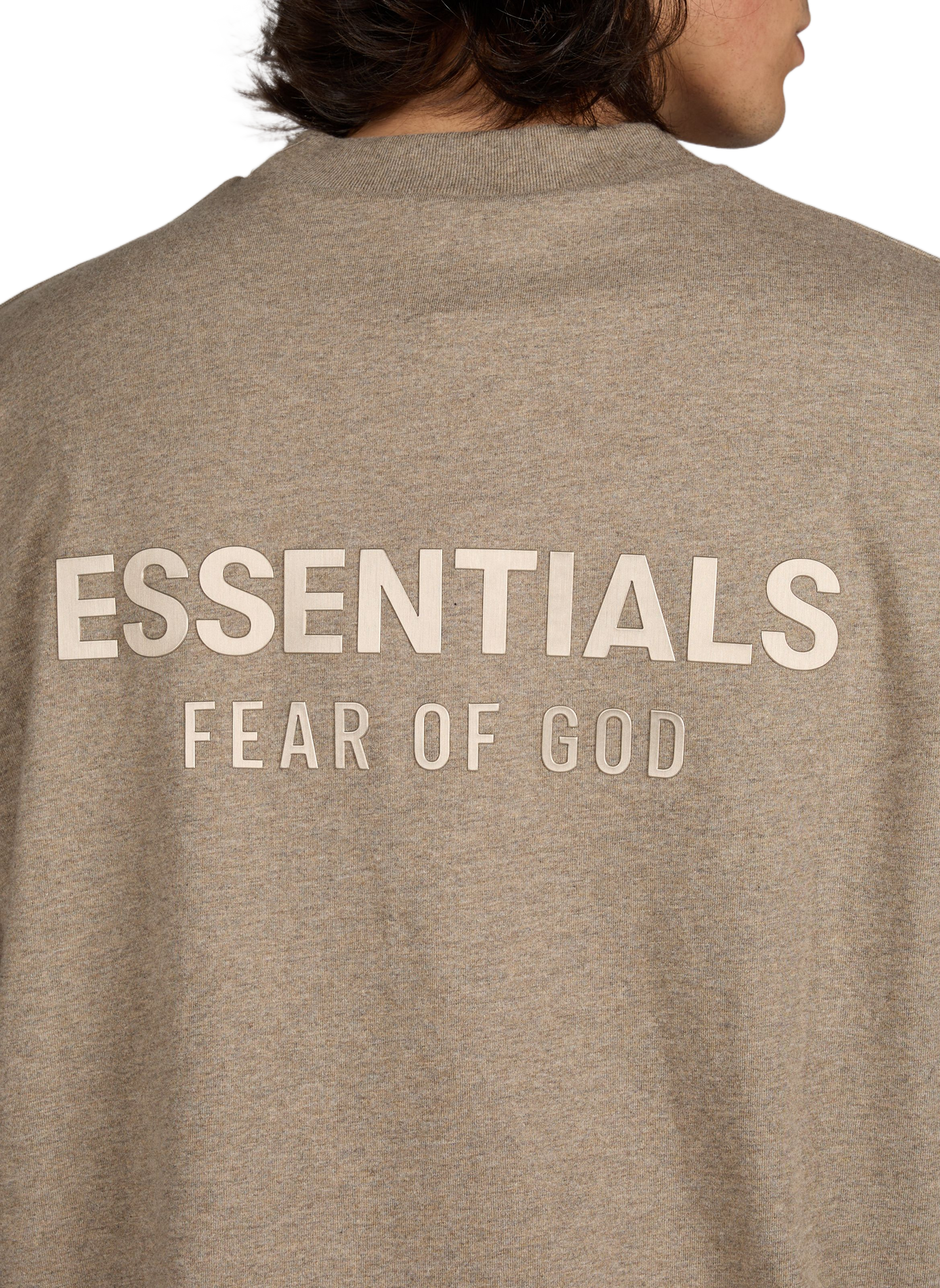 T-shirt en coton FEAR OF GOD ESSENTIALS Gris