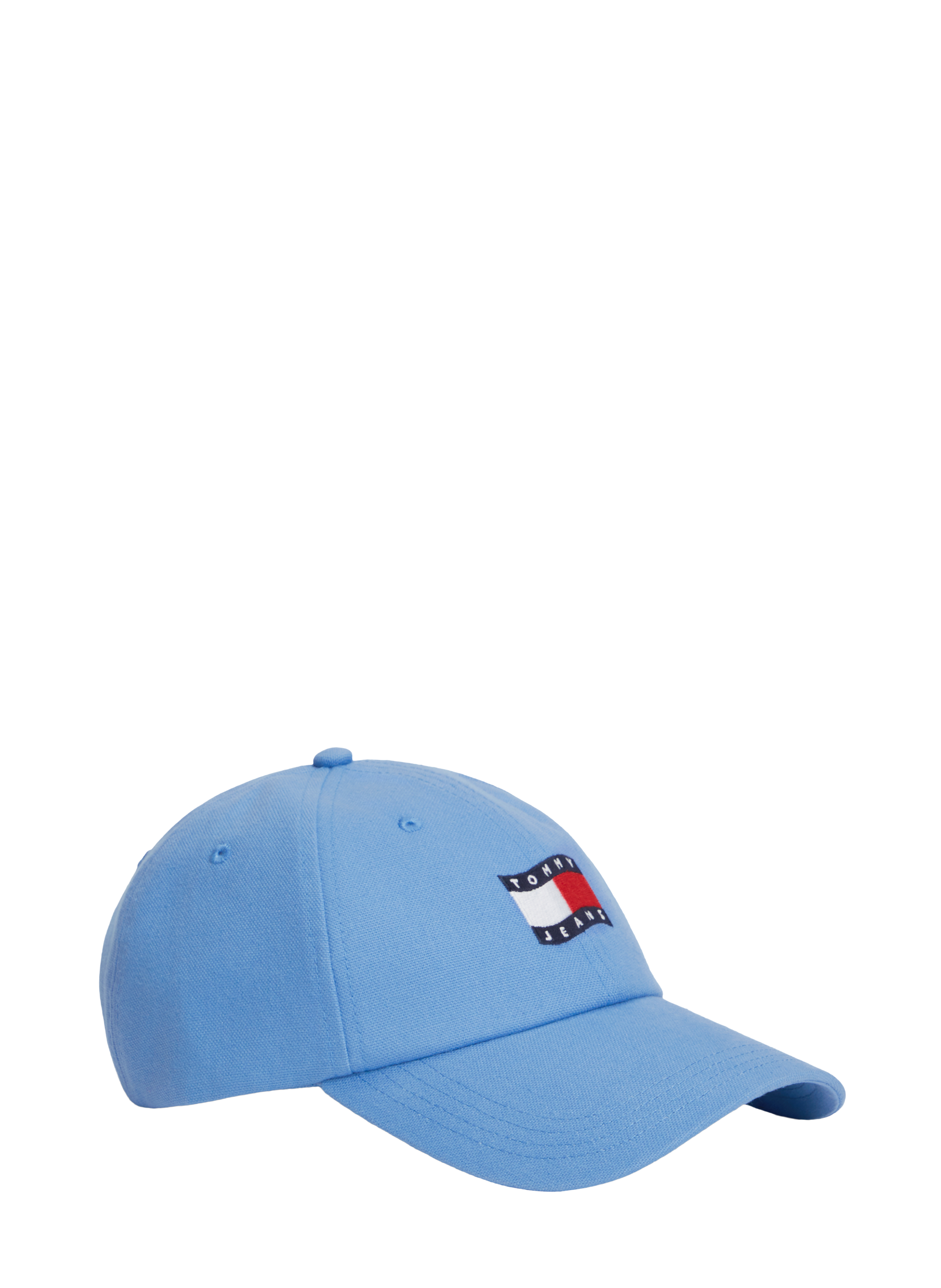 Casquette à logo en coton TOMMY HILFIGER Bleu