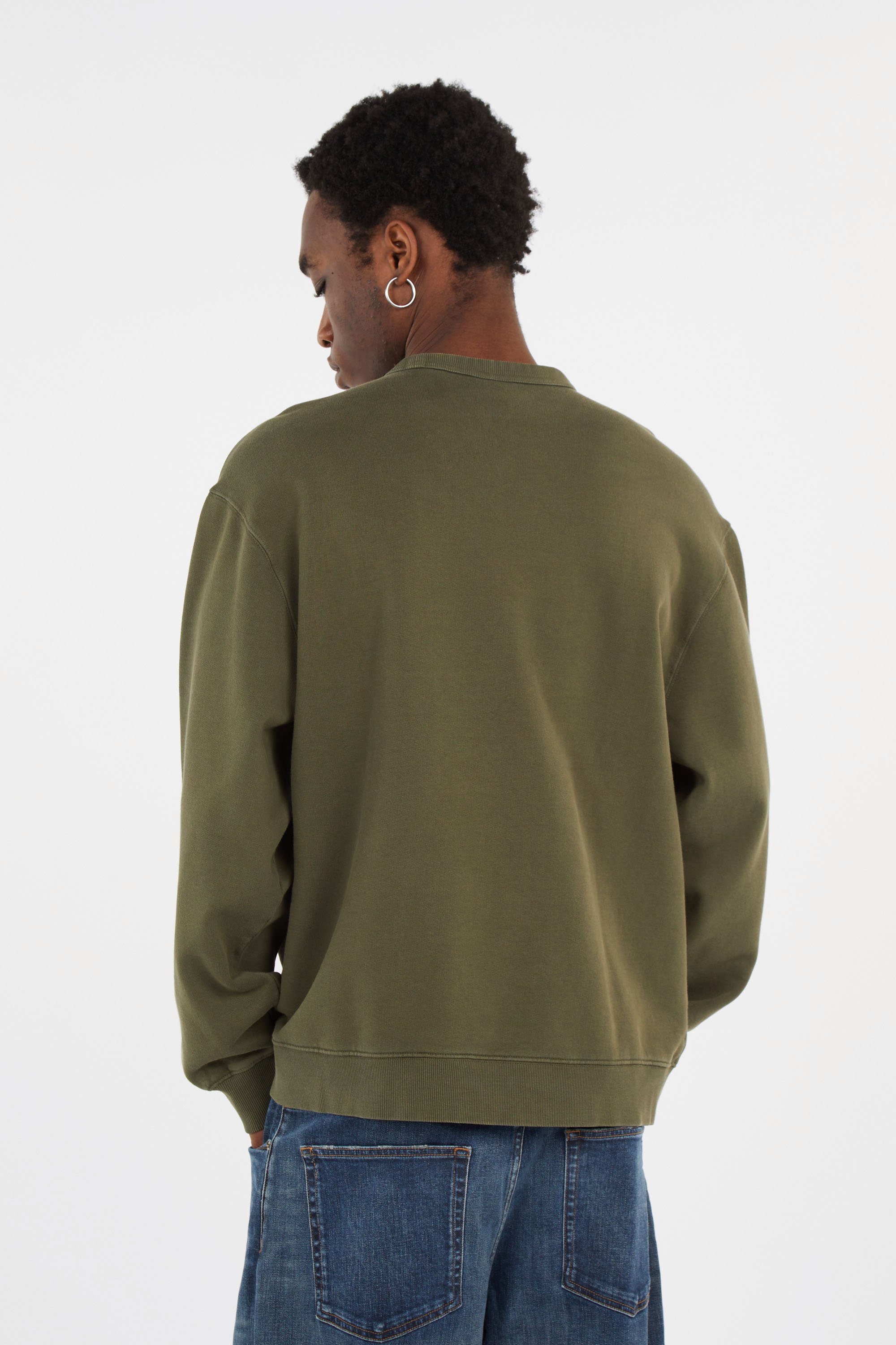 Sweatshirt faded pond corps sweat CARHARTT WIP Kaki