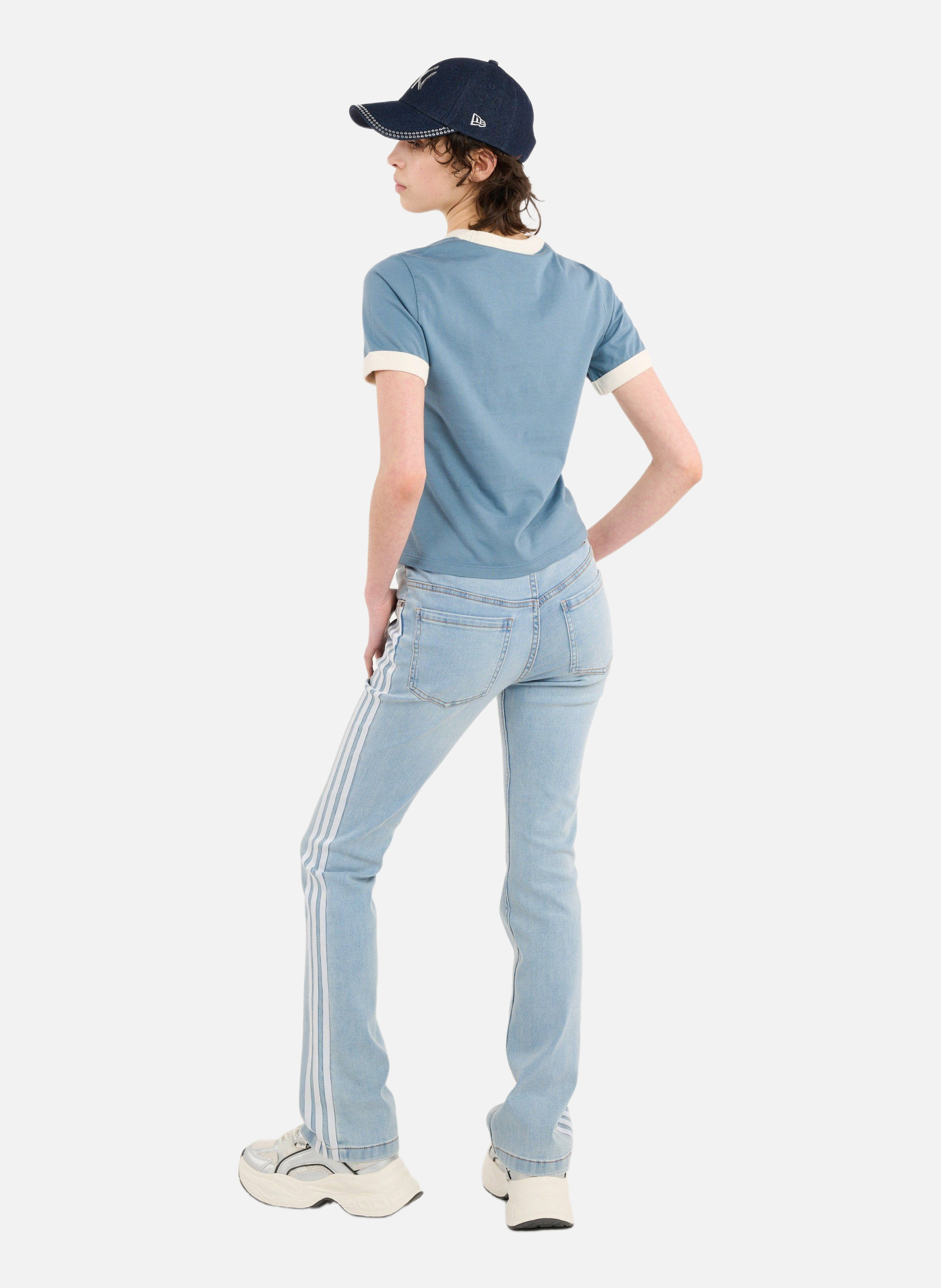 T-shirt w' s/s reminiscing ringer t-s CARHARTT WIP Bleu