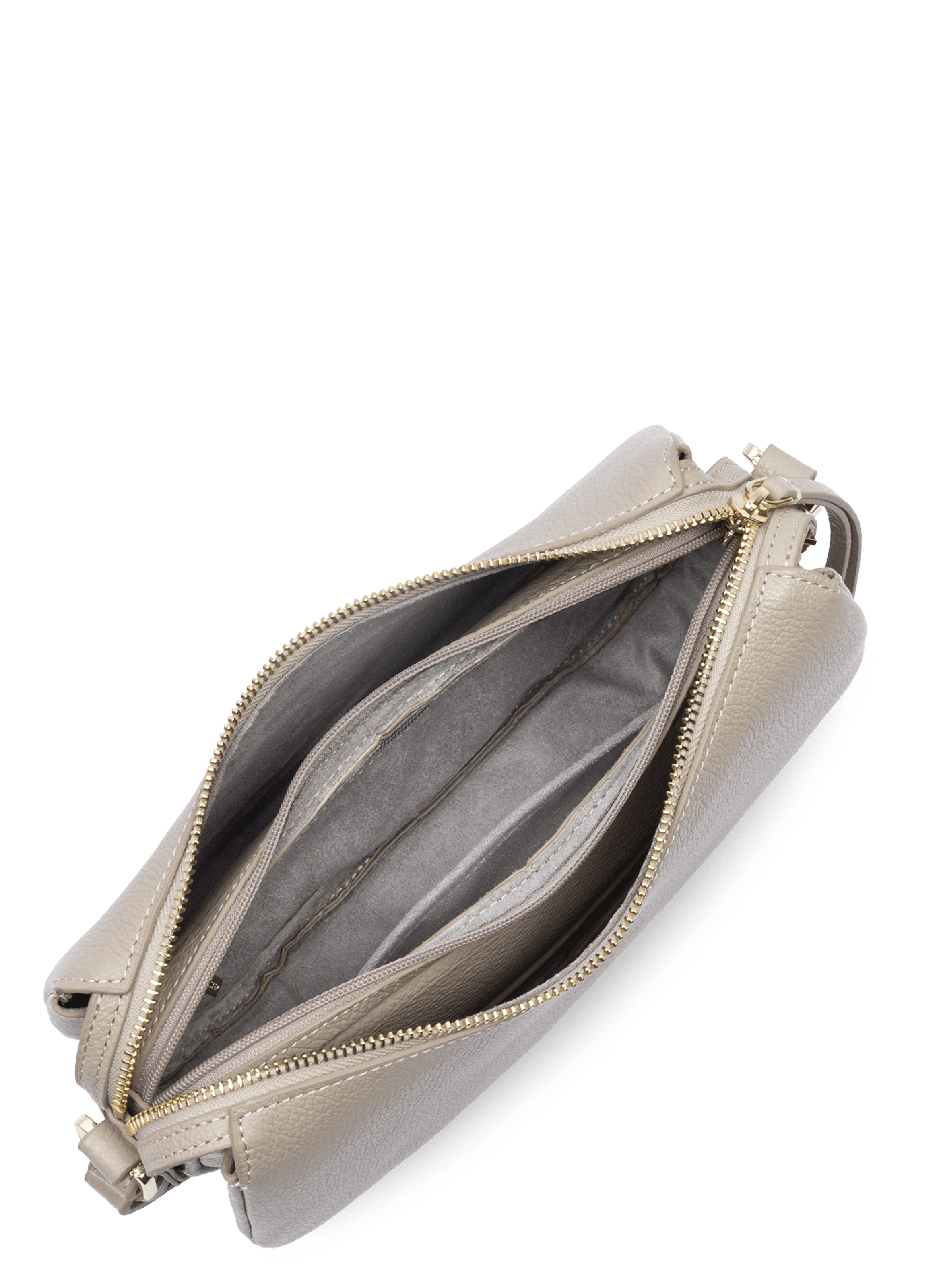 Petit sac besace - dune LANCASTER Gris