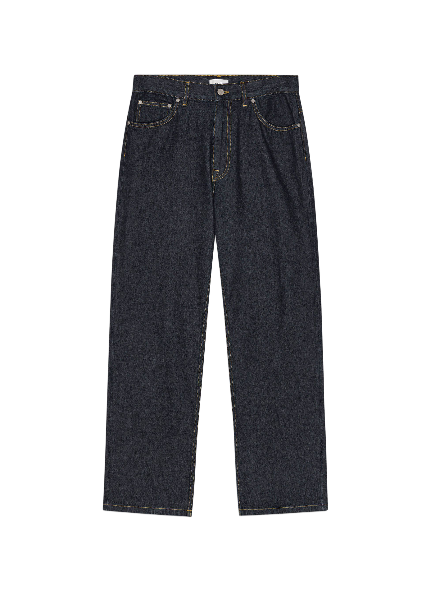 Weite Baumwolljeans NN.07 Blau