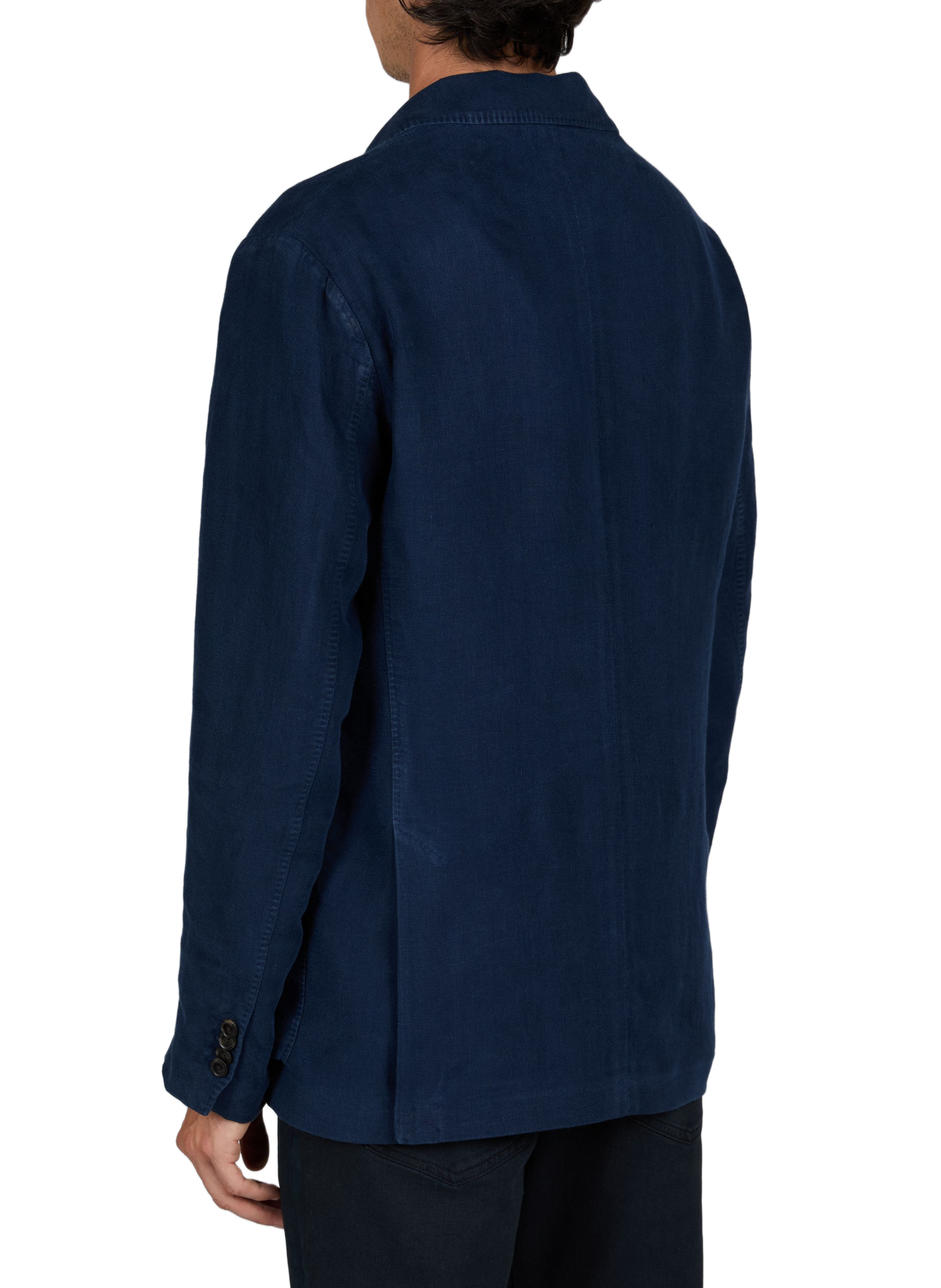 Gerade Leinenblazer TOMMY HILFIGER Blau