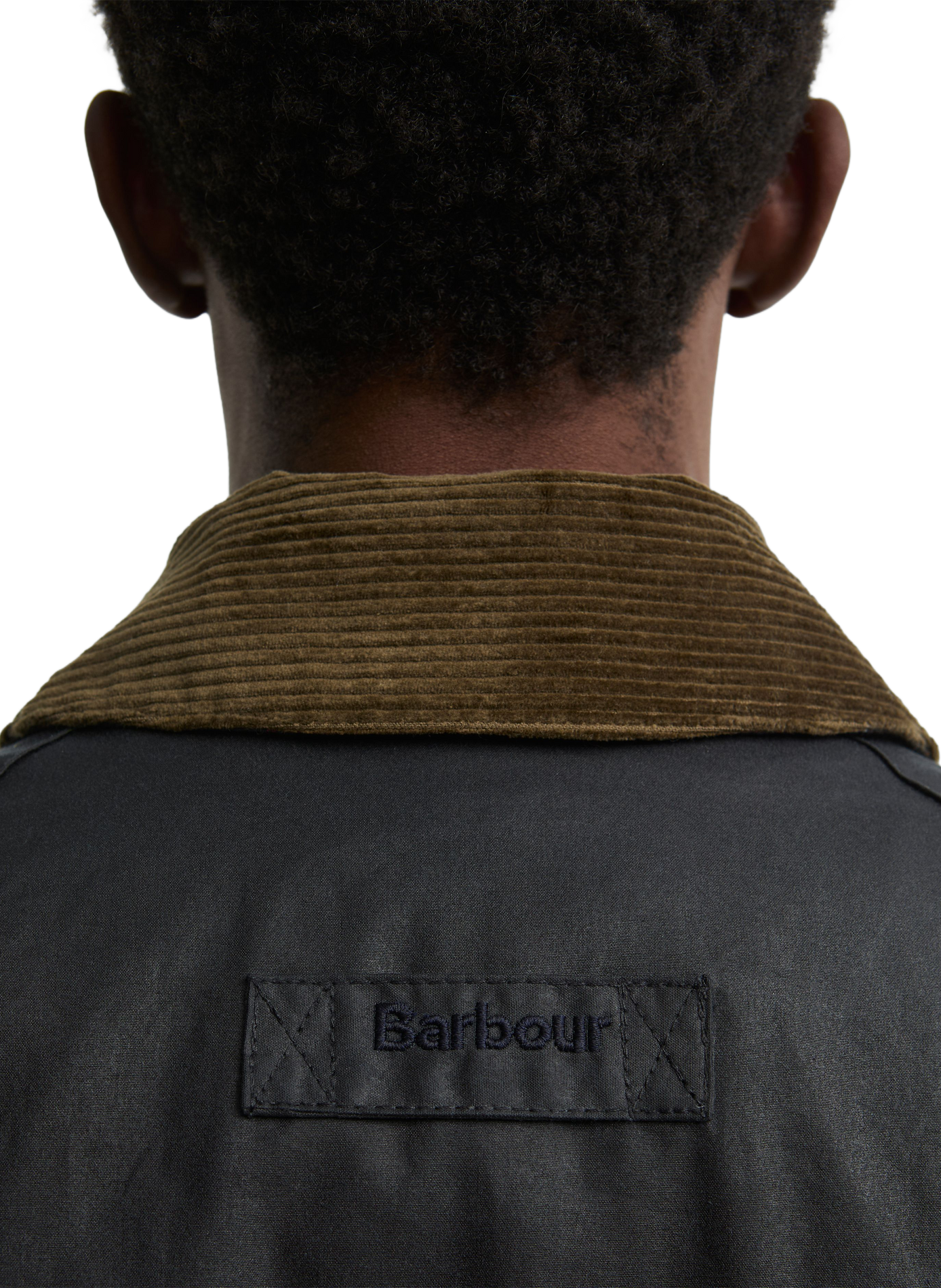 Wachsjacke Icons Beaufort aus Baumwolle BARBOUR Blau
