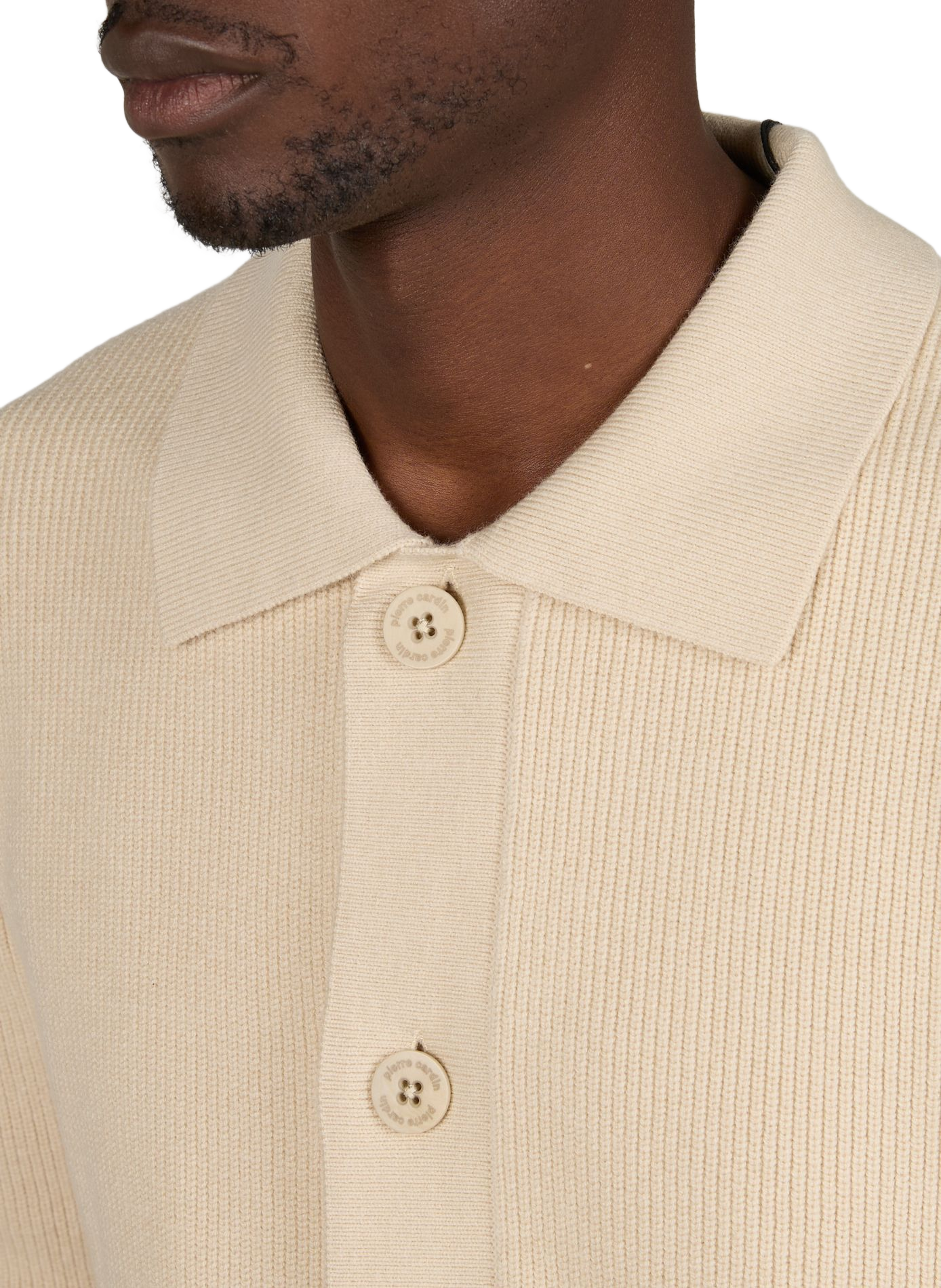 Einfarbig geknöpfter Cardigan PIERRE CARDIN Grau