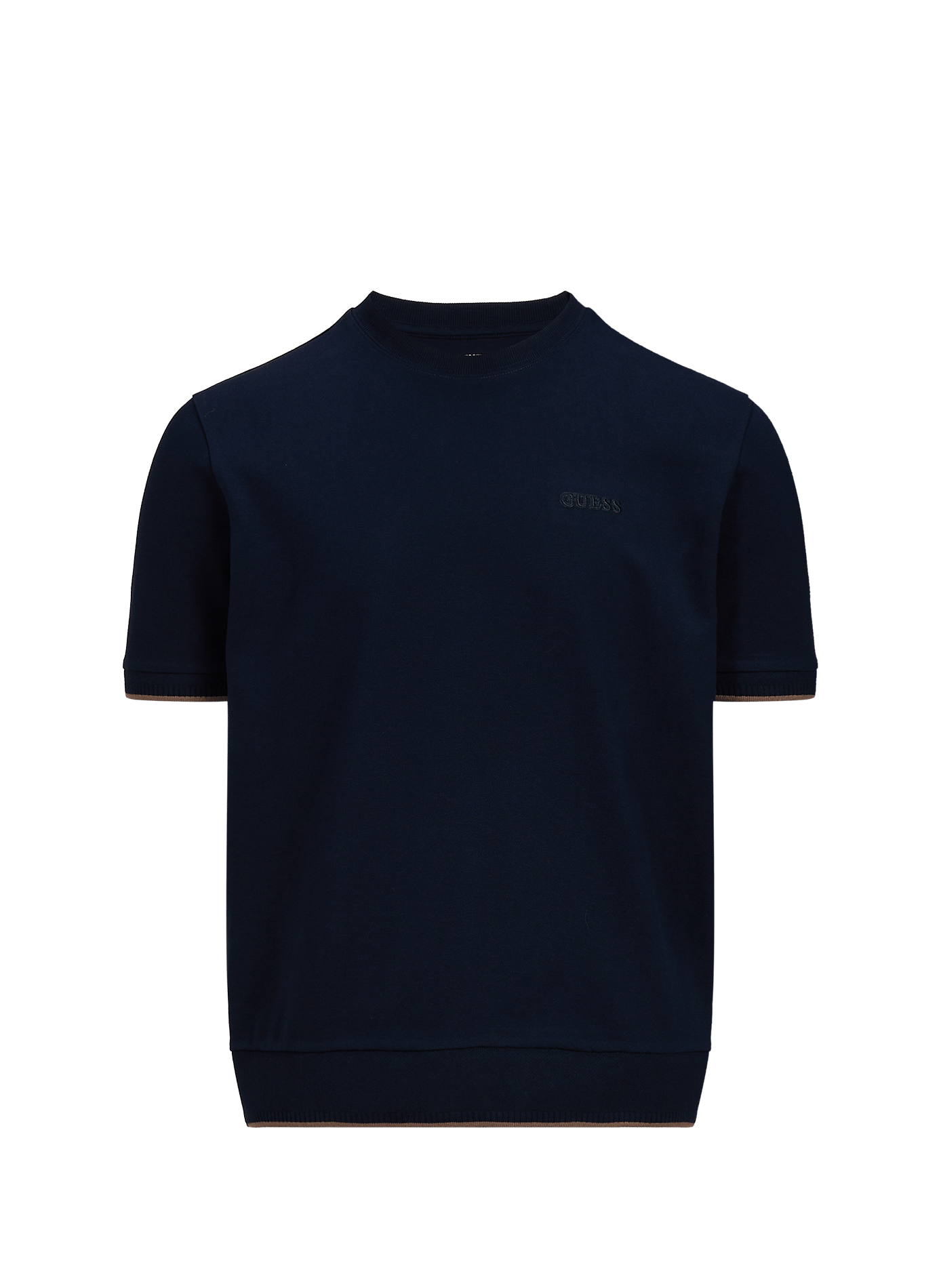 Cotton-blend T-shirt GUESS Blue