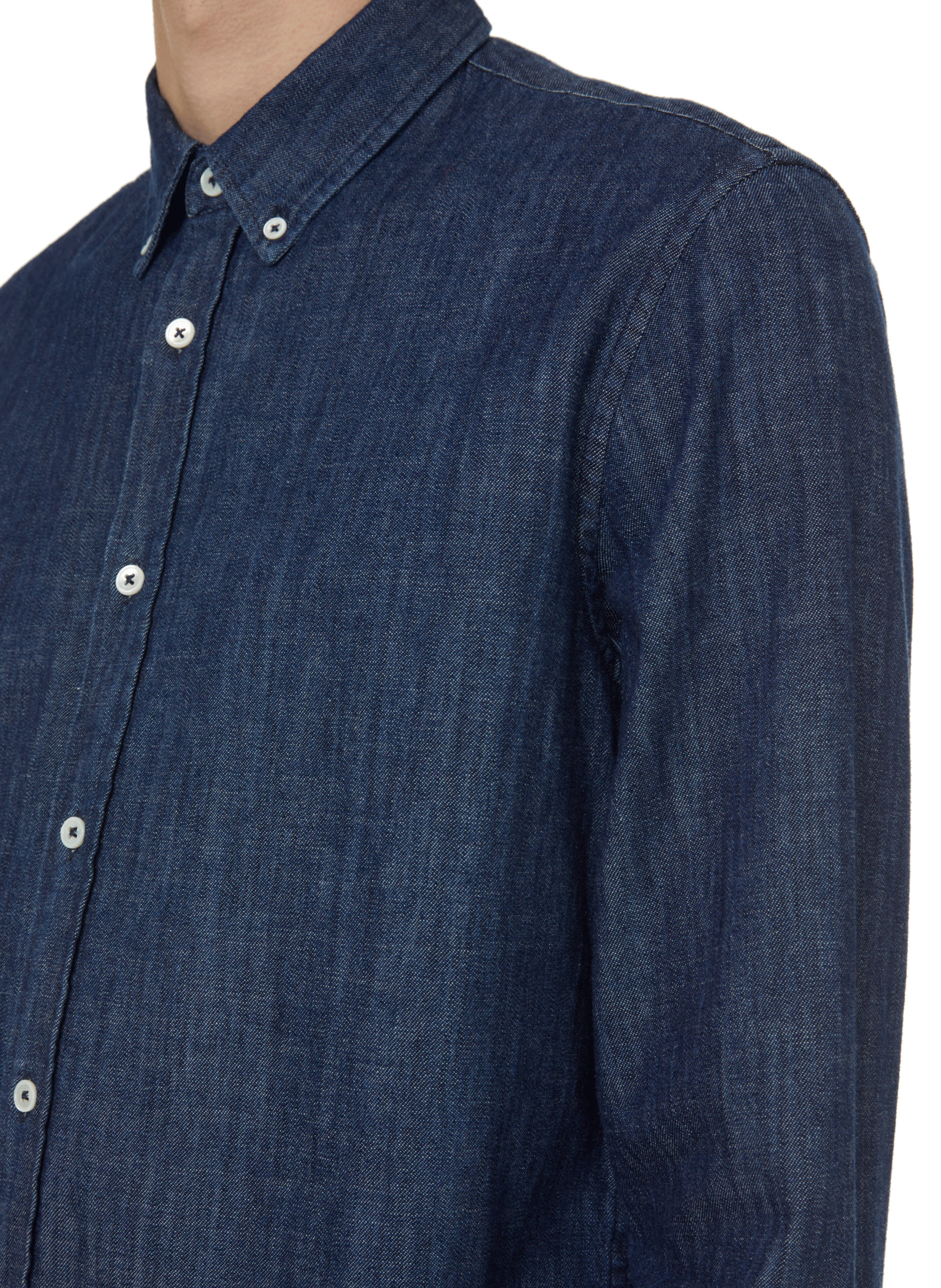 Denim shirt EDITIONS 102 Blue