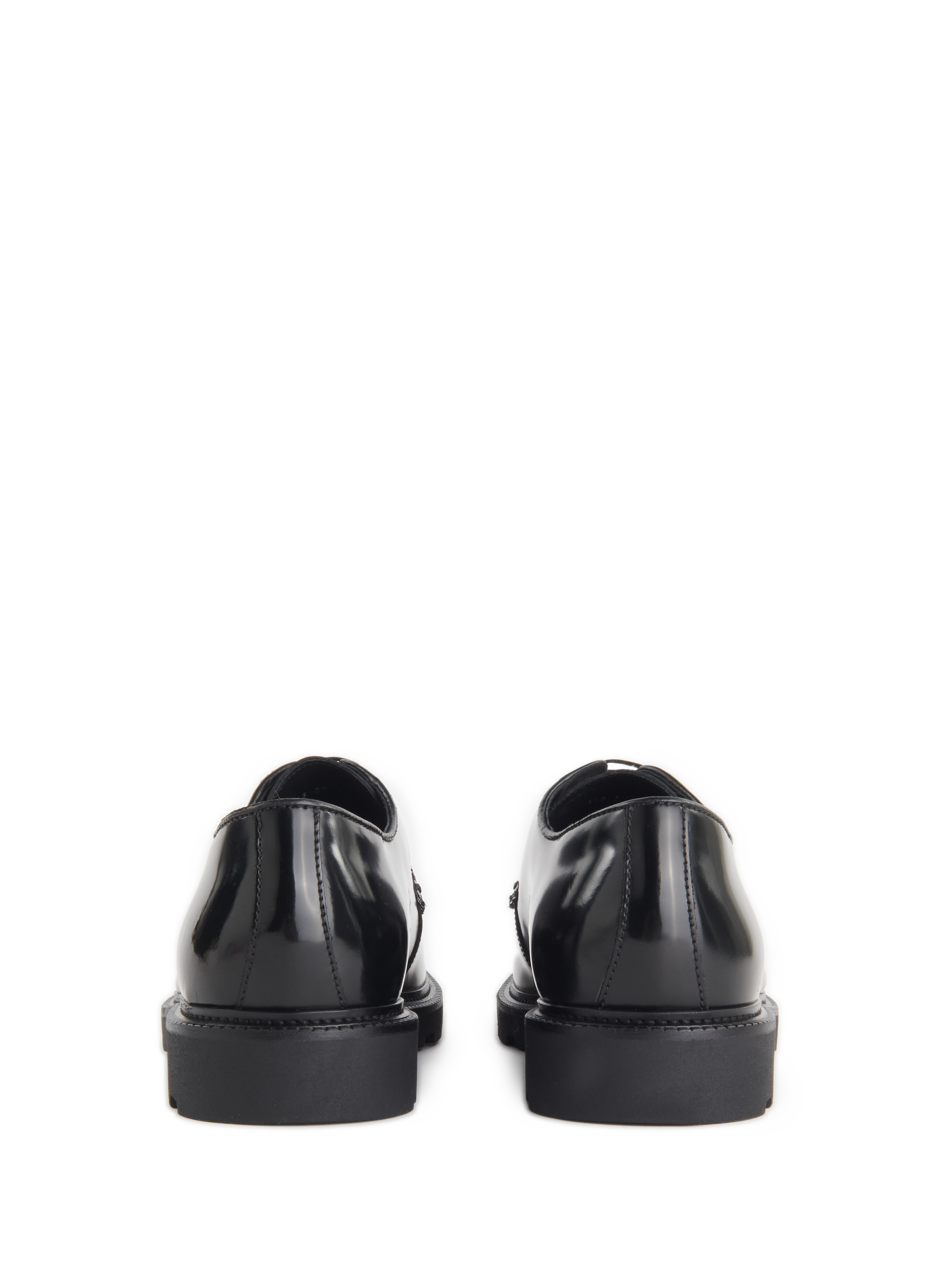 Derbies Regata en cuir verni Noir