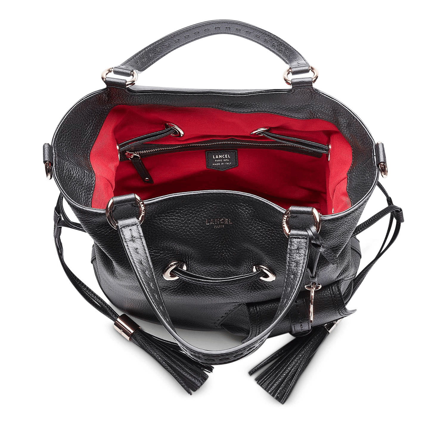 Sac seau m - premier flirt de lancel LANCEL Noir