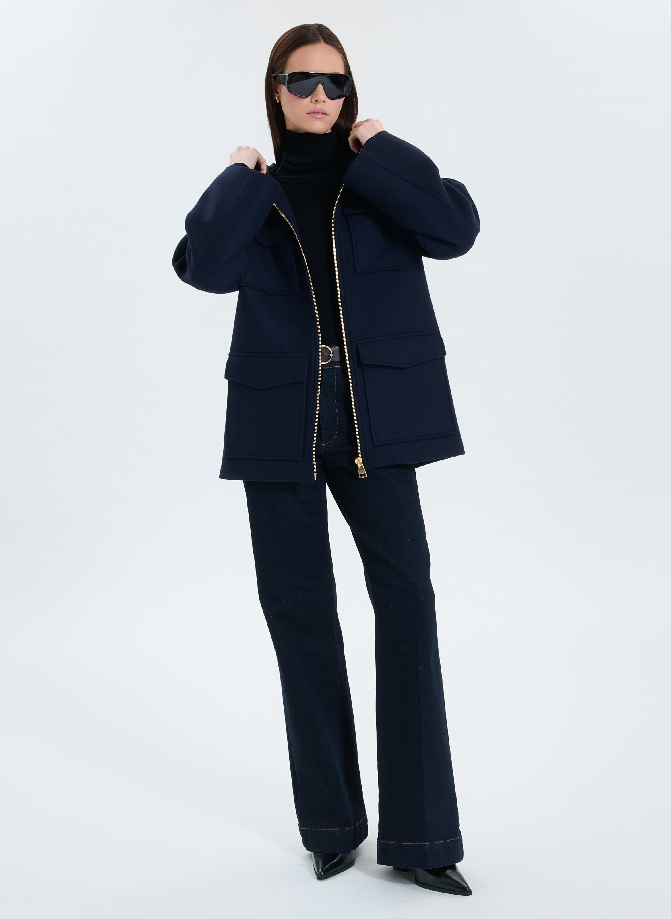 Manteau  marcela ZAPA Bleu