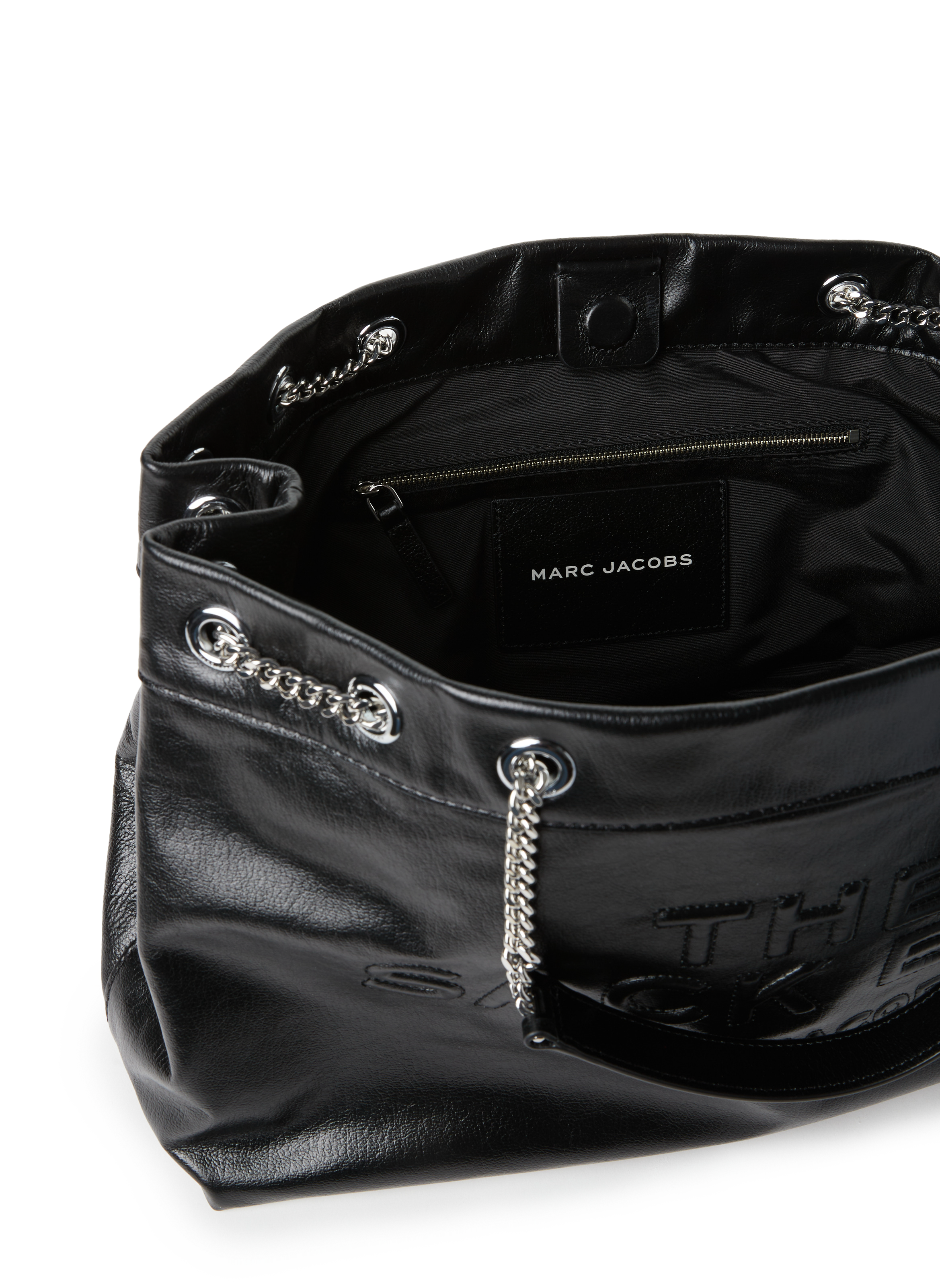 Sac cabas The Large Chain Sack  MARC JACOBS Noir