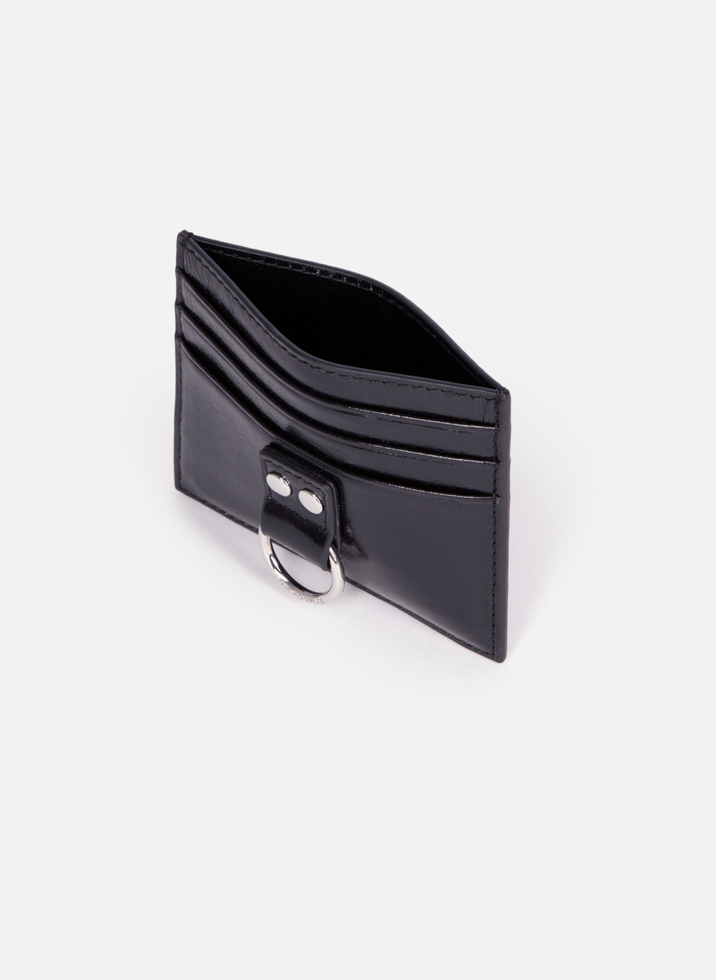 Porte cartes amélia en cuir THE KOOPLES Noir