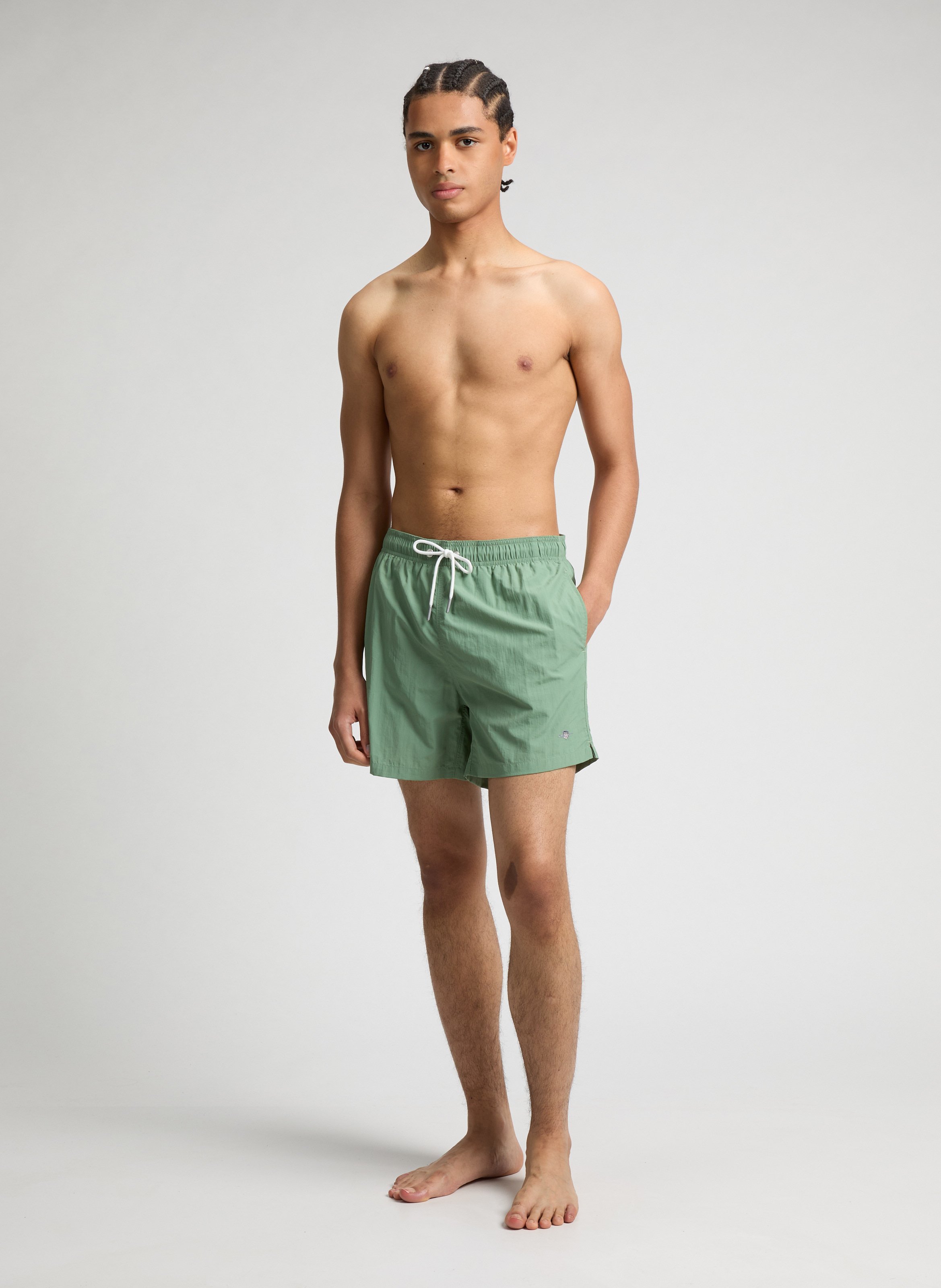 Short de bain GANT Vert