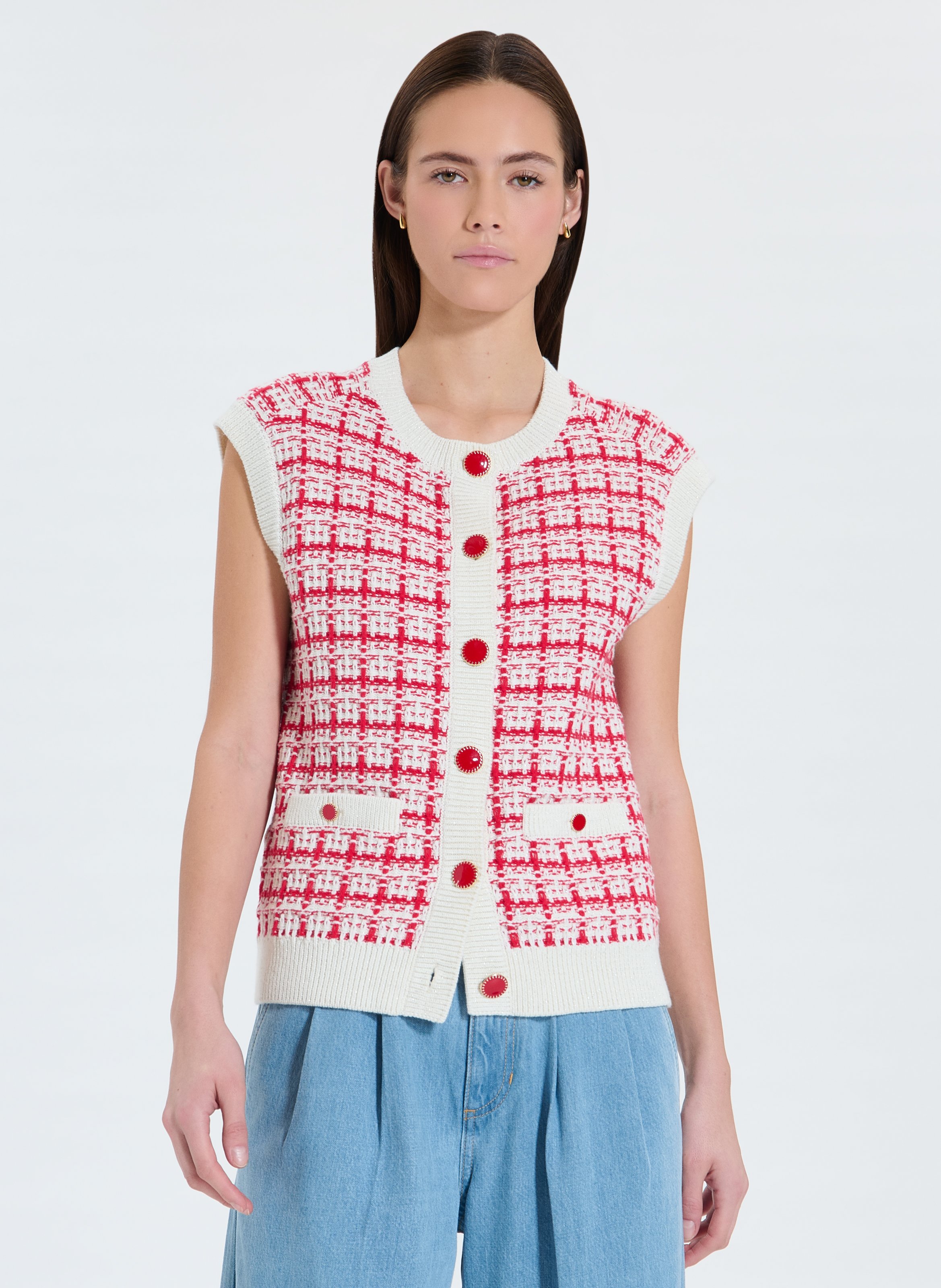 Pull  gareth ZAPA Rouge