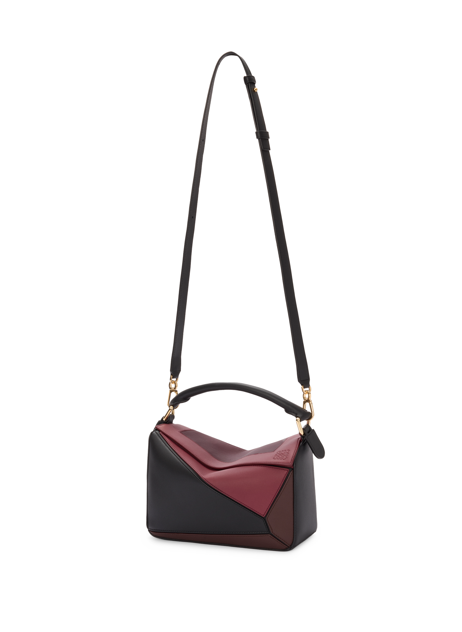 Small Puzzle leather bag - LOEWE x Albers LOEWE Black