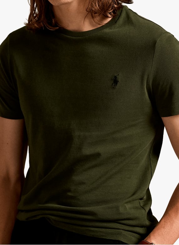 Classic Cotton T-Shirt | Khaki by POLO RALPH LAUREN Classic Cotton T-Shirt Khaki