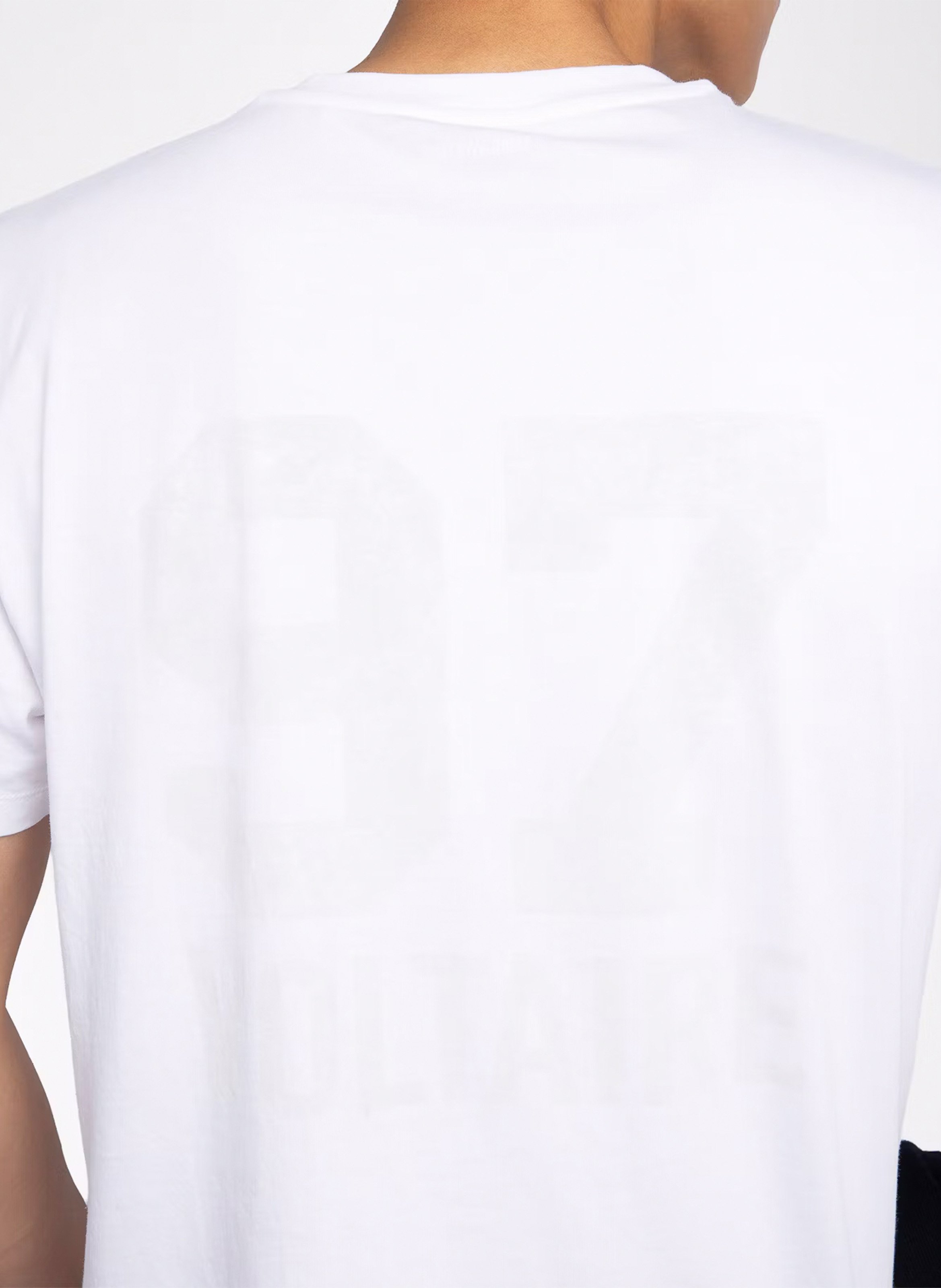 Tee-shirt col rond en coton tommy ZADIG&VOLTAIRE Blanc