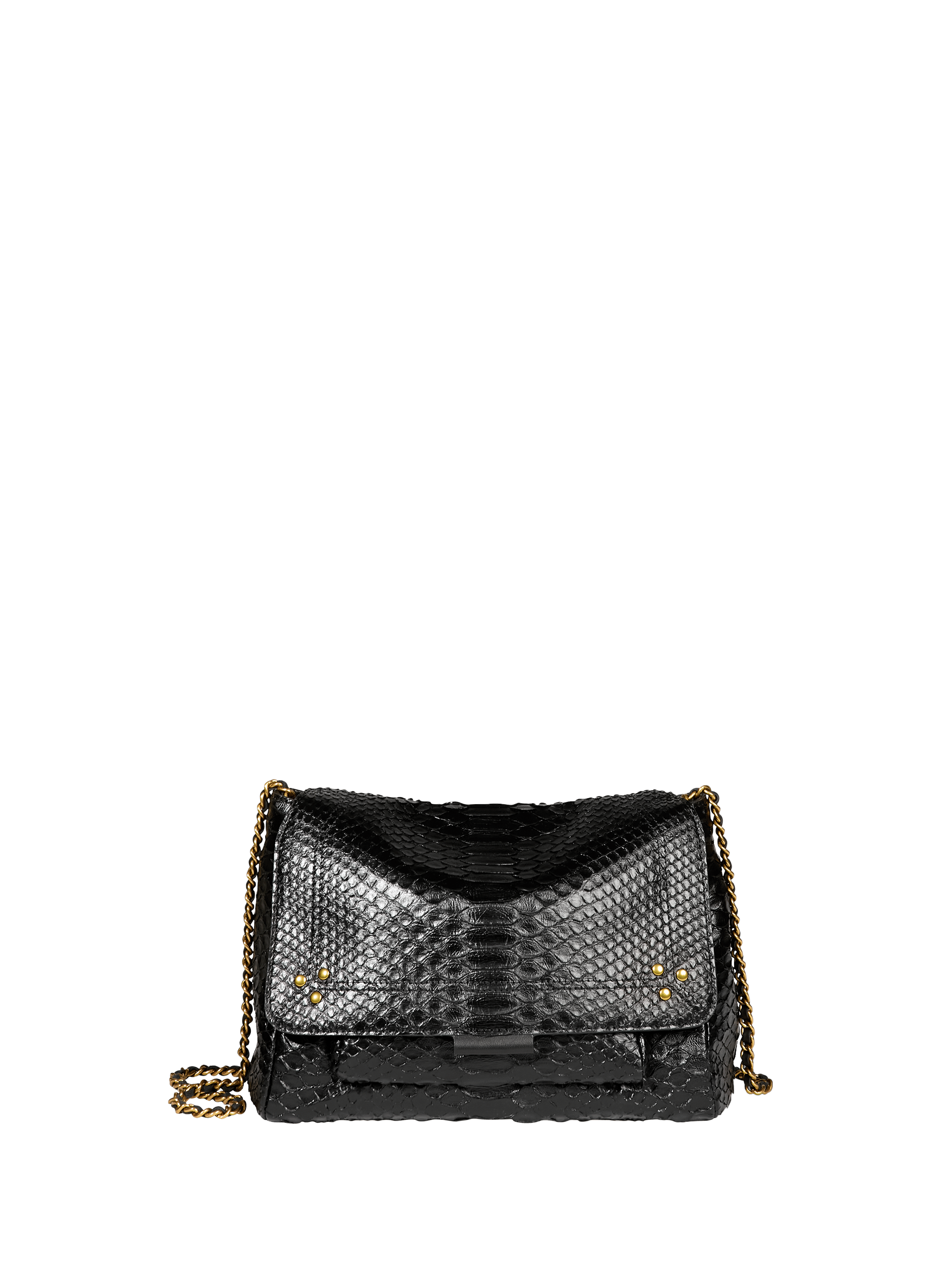 JÉRÔME DREYFUSS Lulu leather bag Black