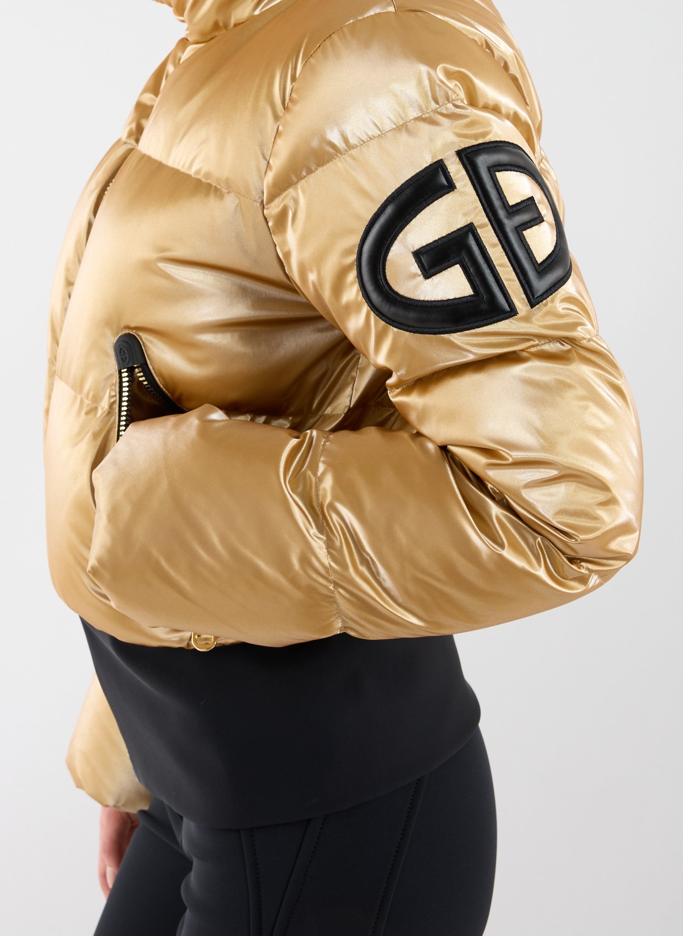 Veste matelassée à capuche GOLDBERGH Jaune