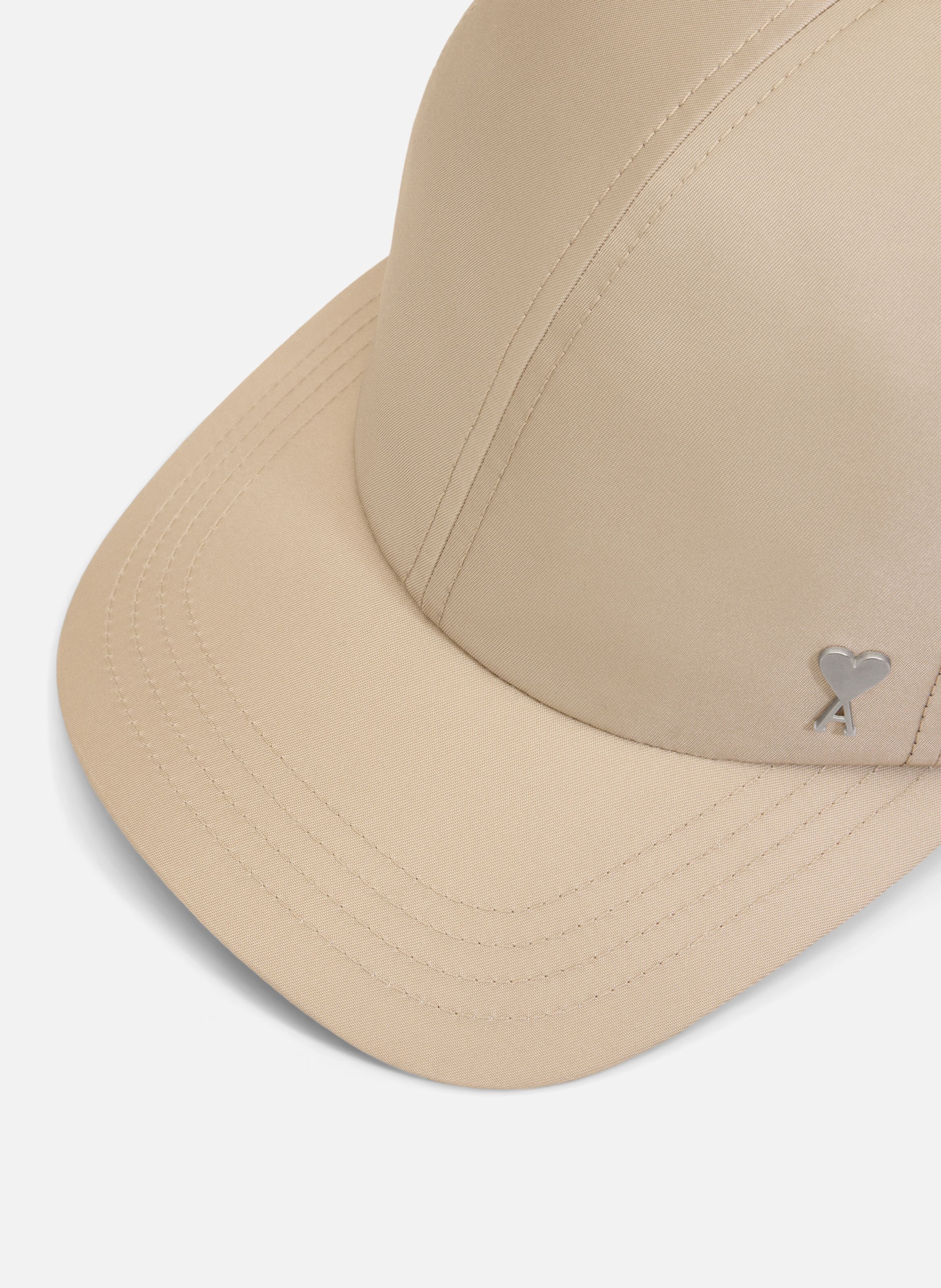 Casquette rivet ami de coeur unisexe en nylon AMI PARIS Beige