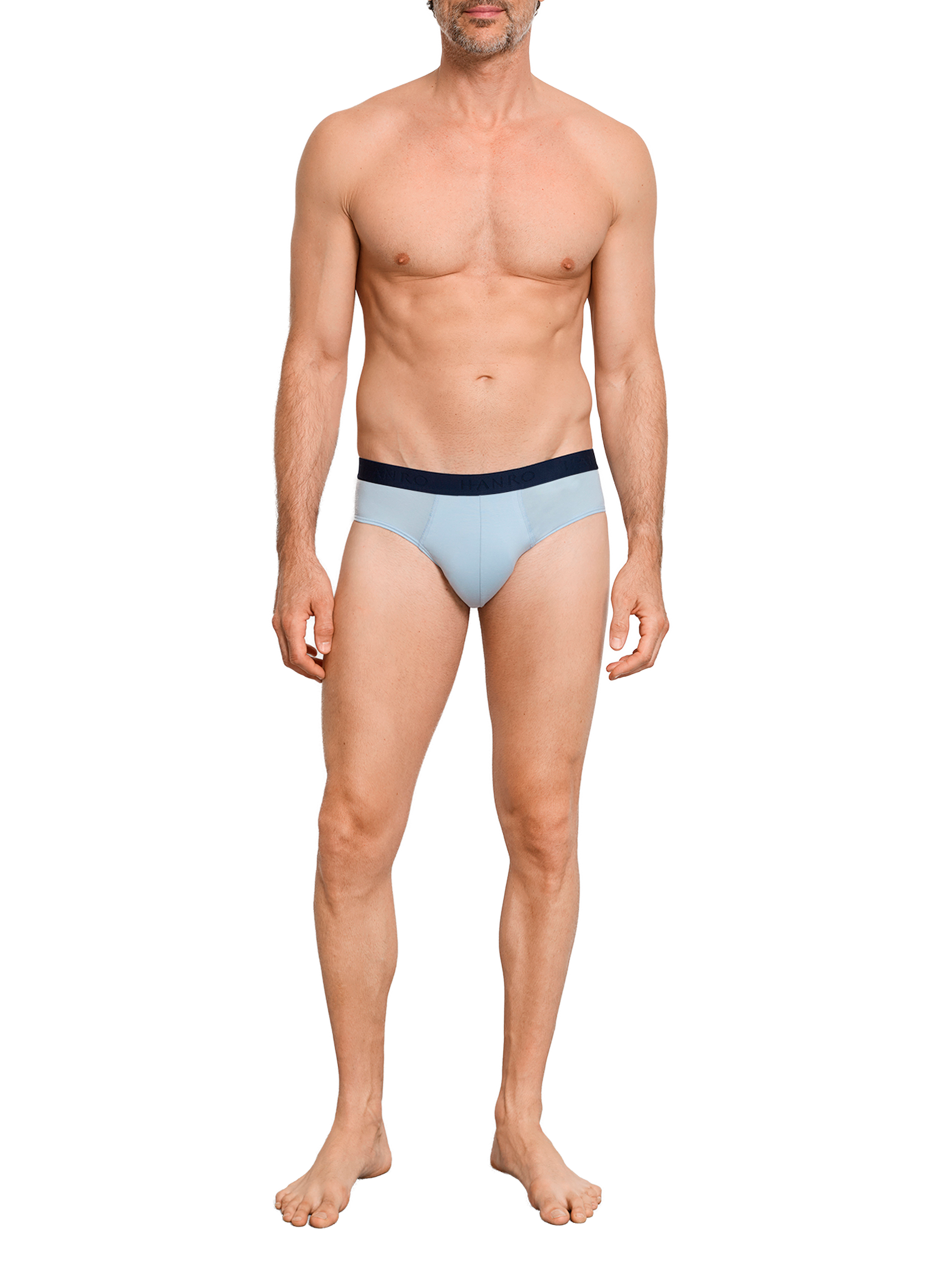 Lot de 3 slips Essentials HANRO Bleu